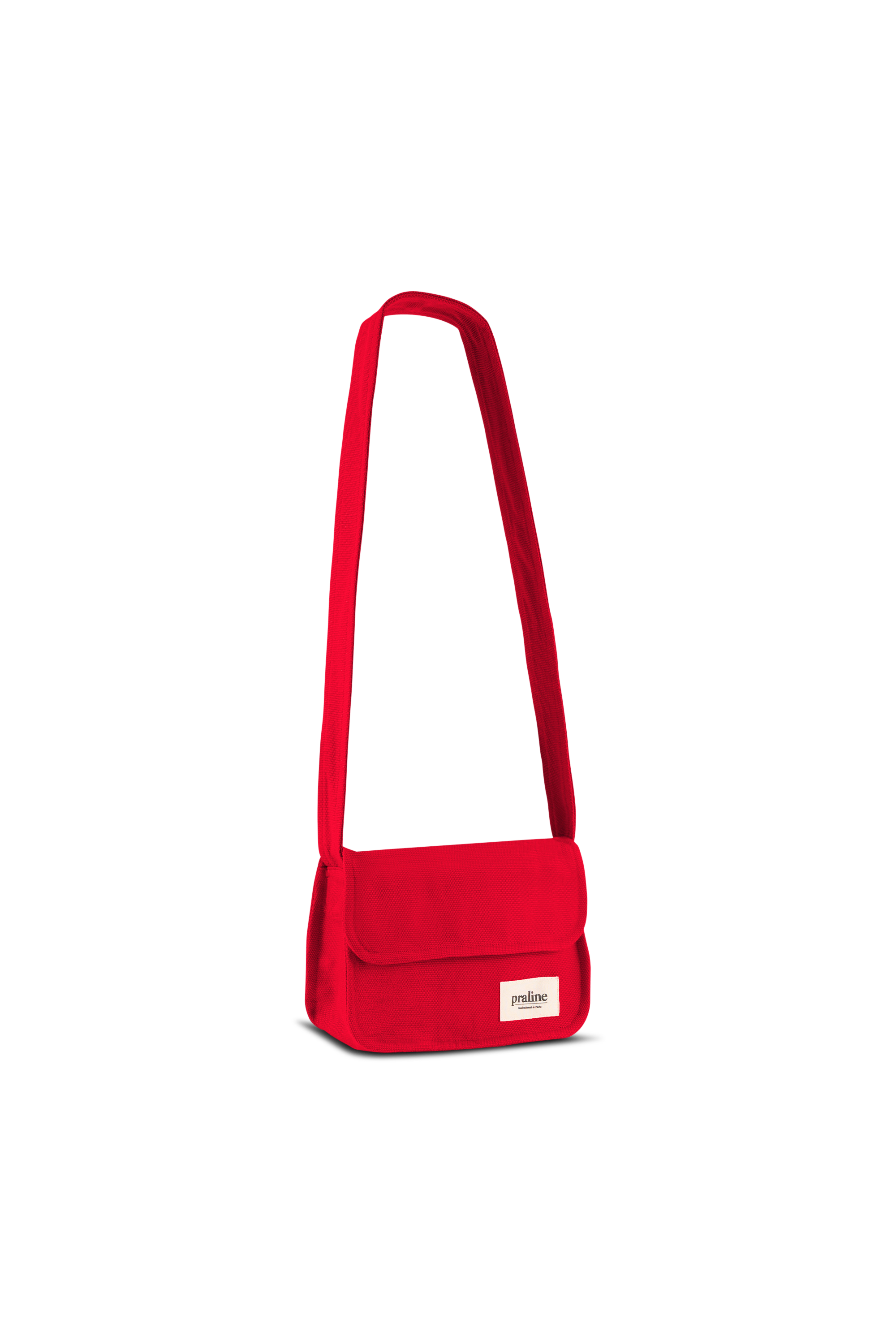 Sac bandoulière PRALINE Rouge