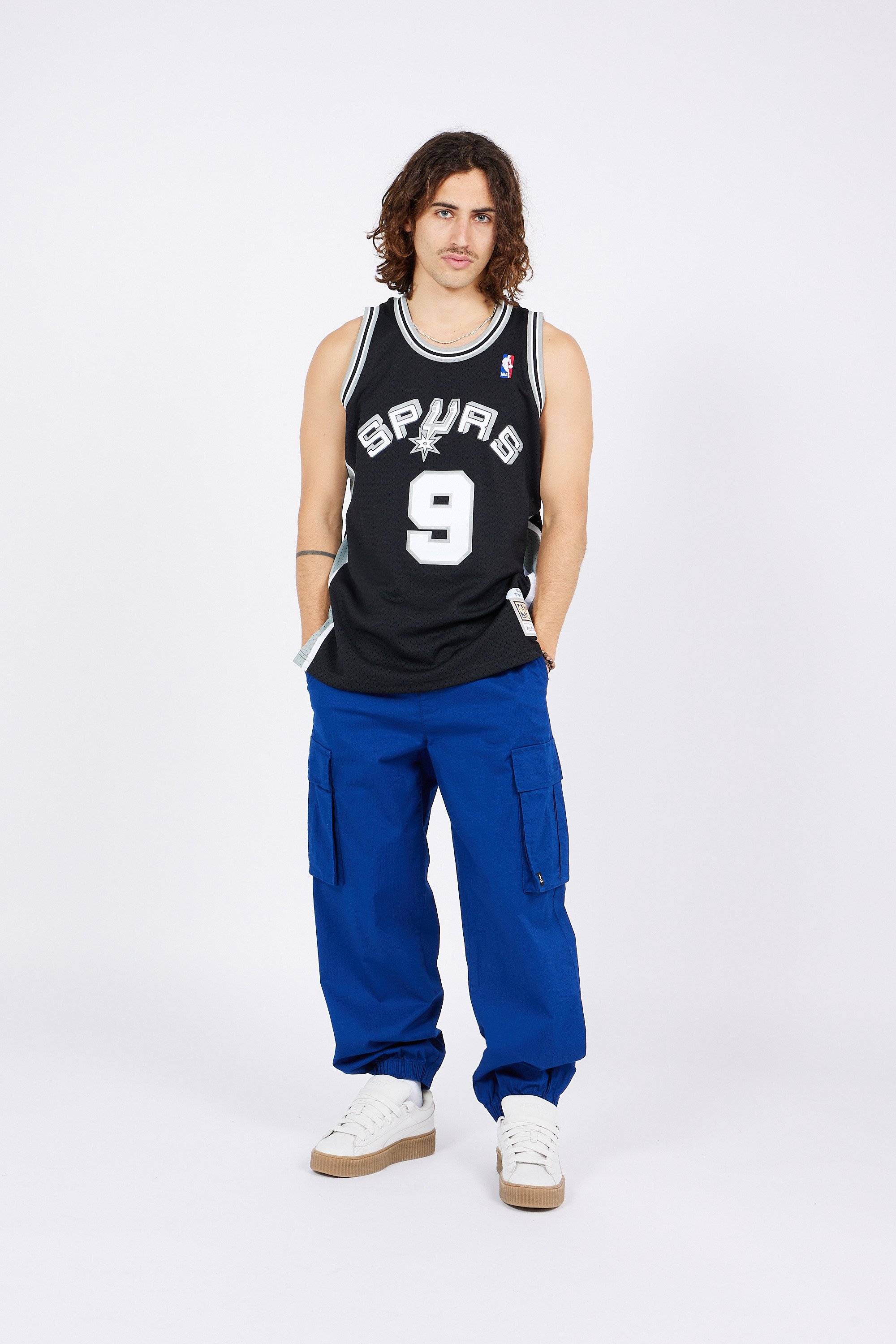 Jersey MITCHELL & NESS Noir