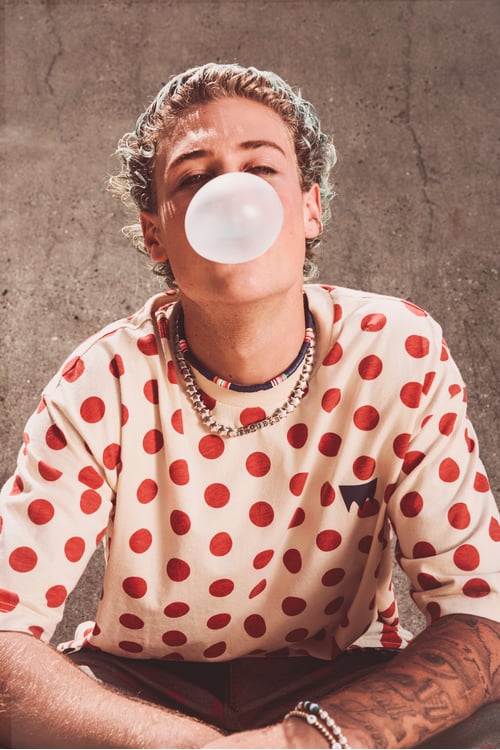 LEVI'S T-shirt Beige