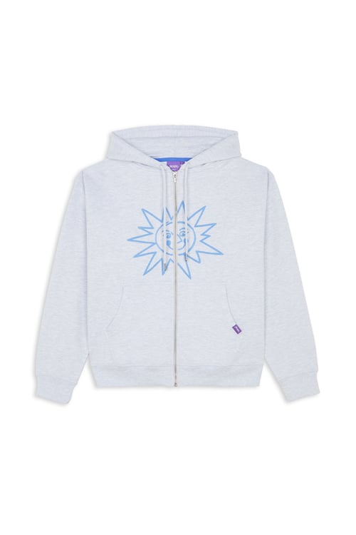 JACKER Regular-fit zip-up cotton-blend hoodie with Pony Player