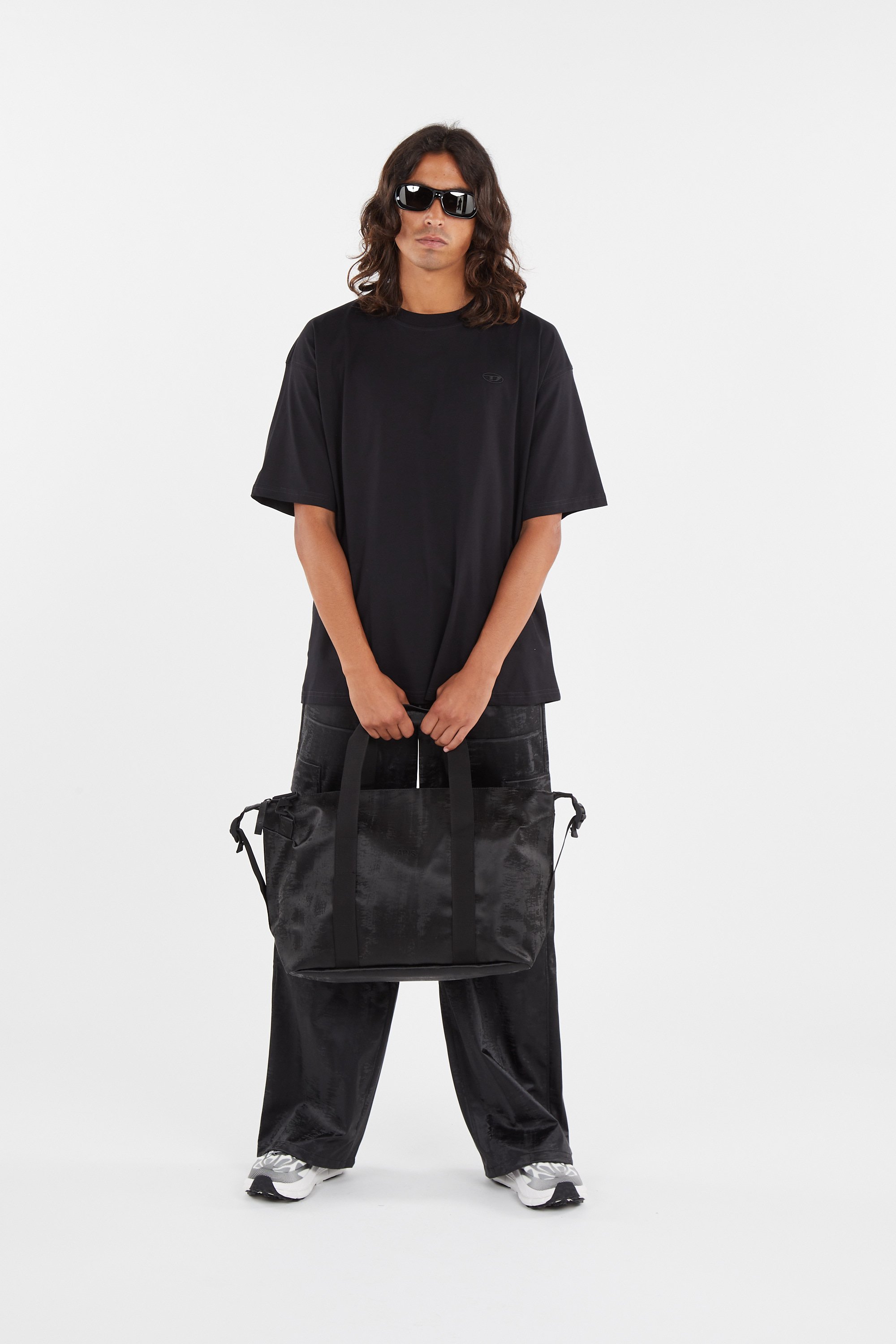 Tranverz S travel bag | Black by RAINS Tranverz S travel bag Black