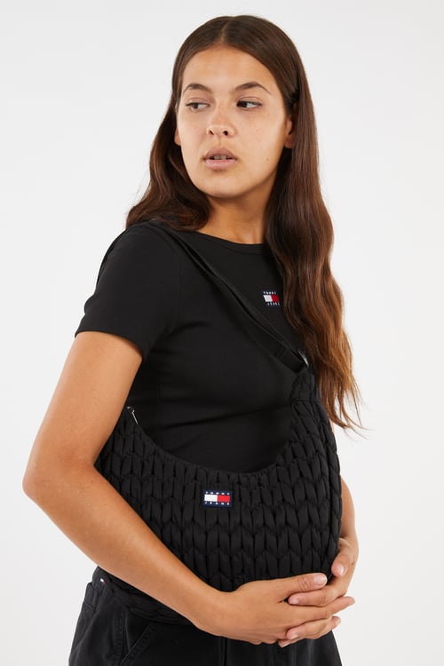 TOMMY JEANS Sac porté épaule Noir