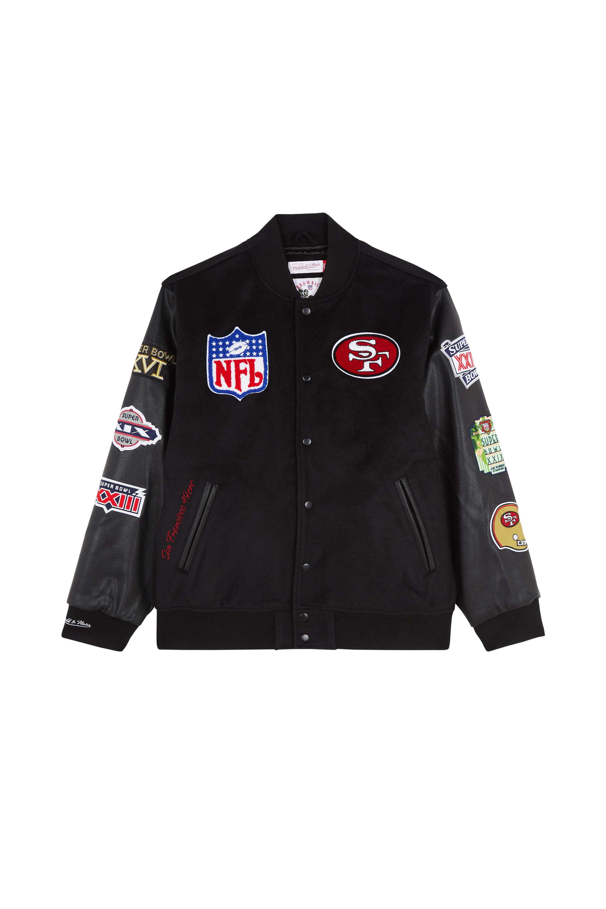 Bomber jacket MITCHELL & NESS Black