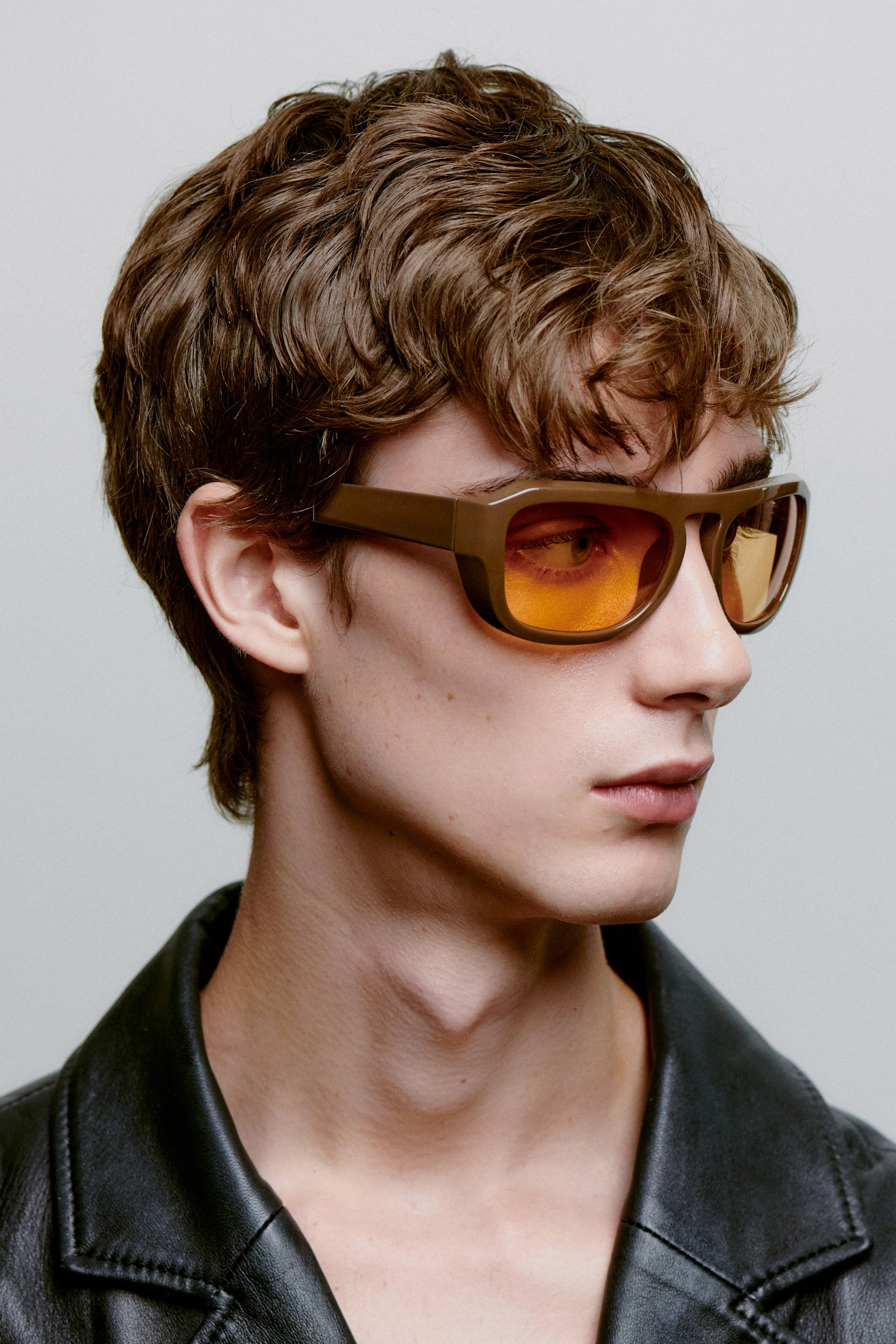 Lunettes de soleil Marron