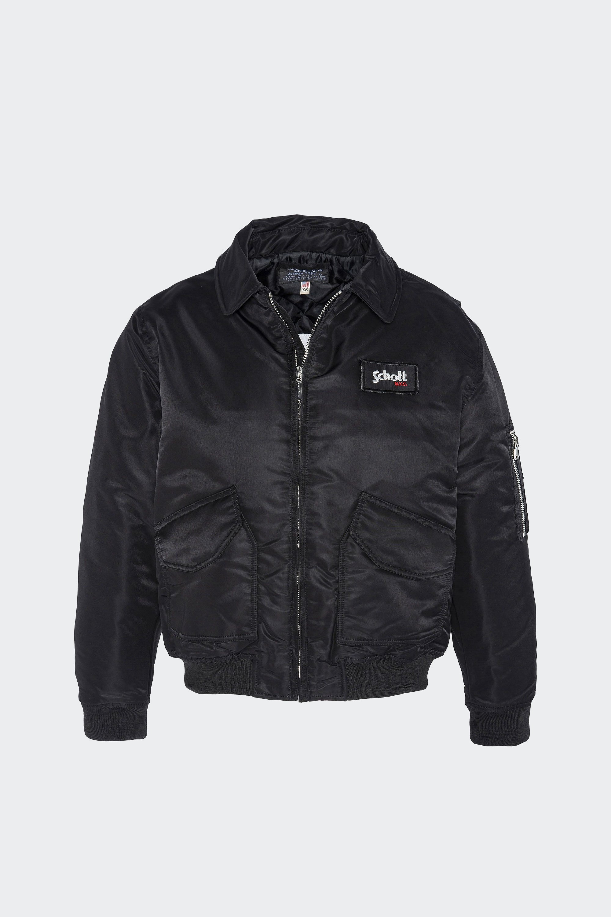 Jacket | Black by SCHOTT Jacket Black