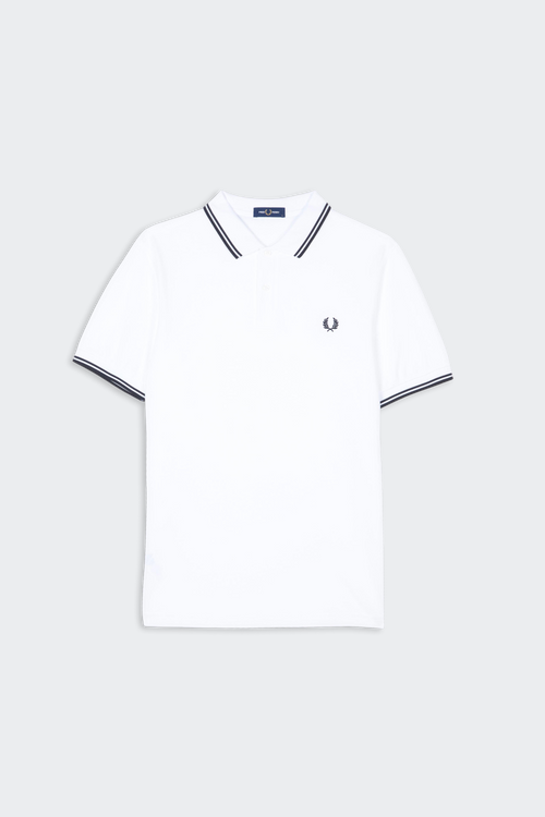 FRED PERRY Polo Blanc