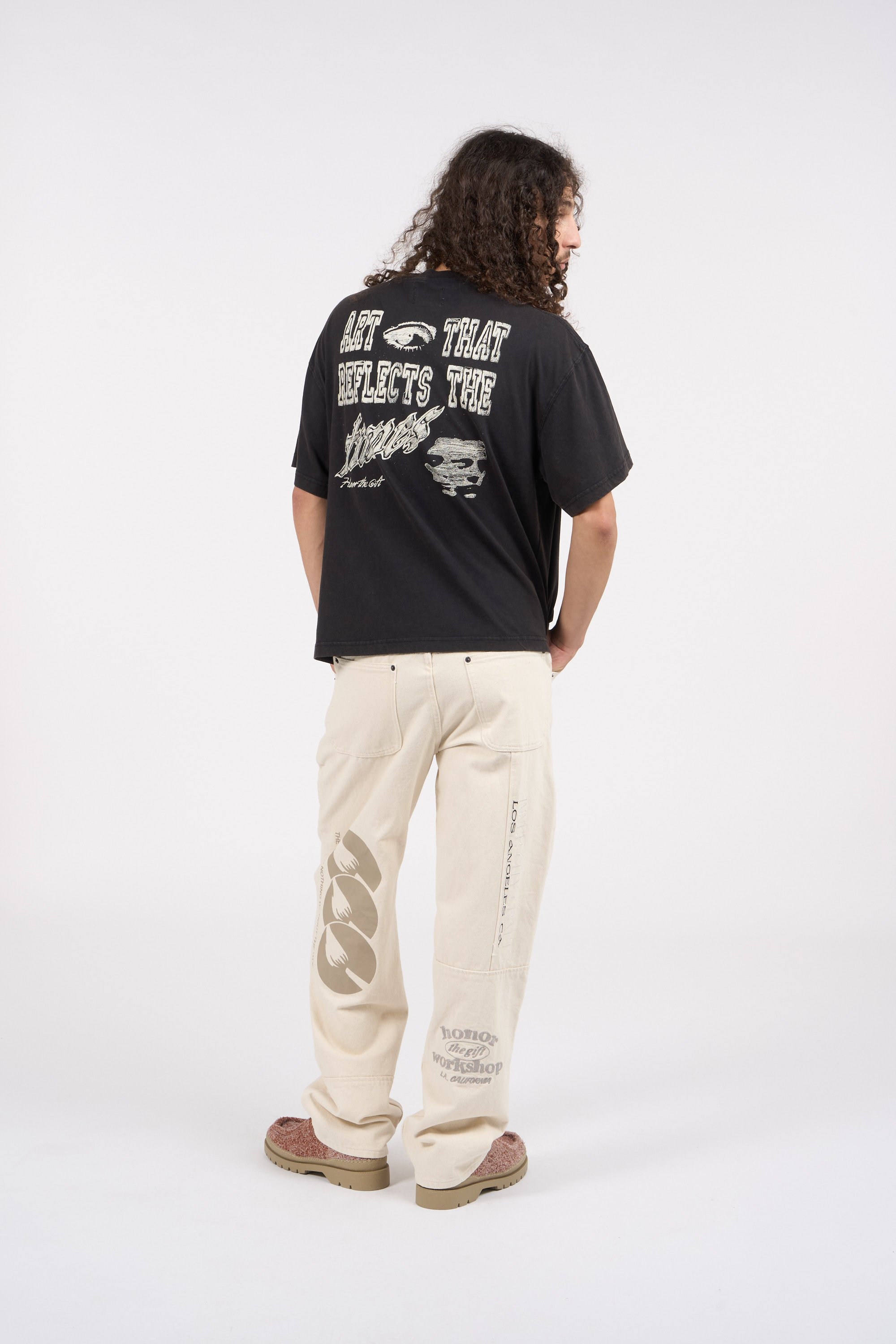 T-shirt | Noir by HONOR THE GIFT T-shirt Noir