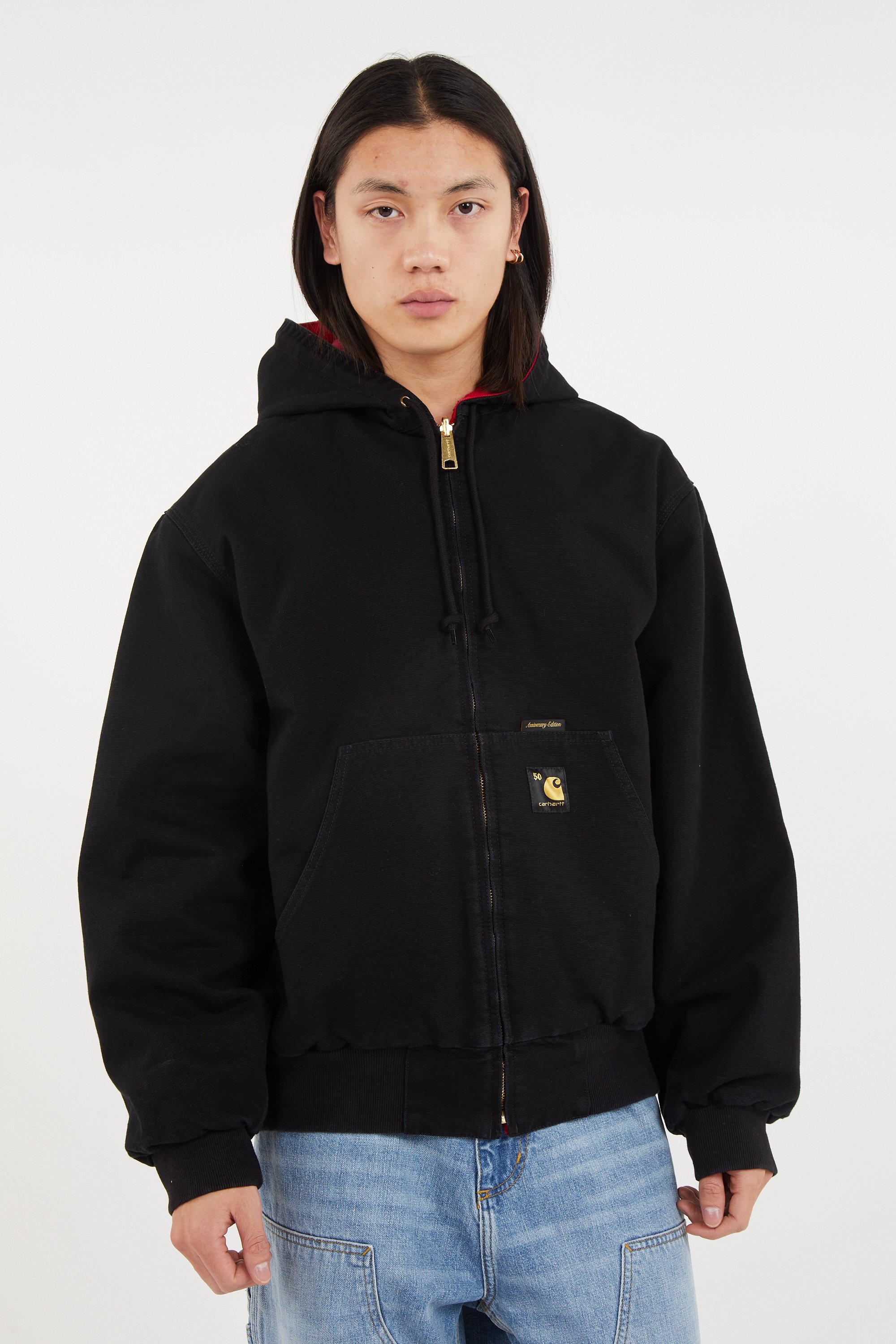 Jacket 50 years anniversary og active jacket canvas Black Carhartt