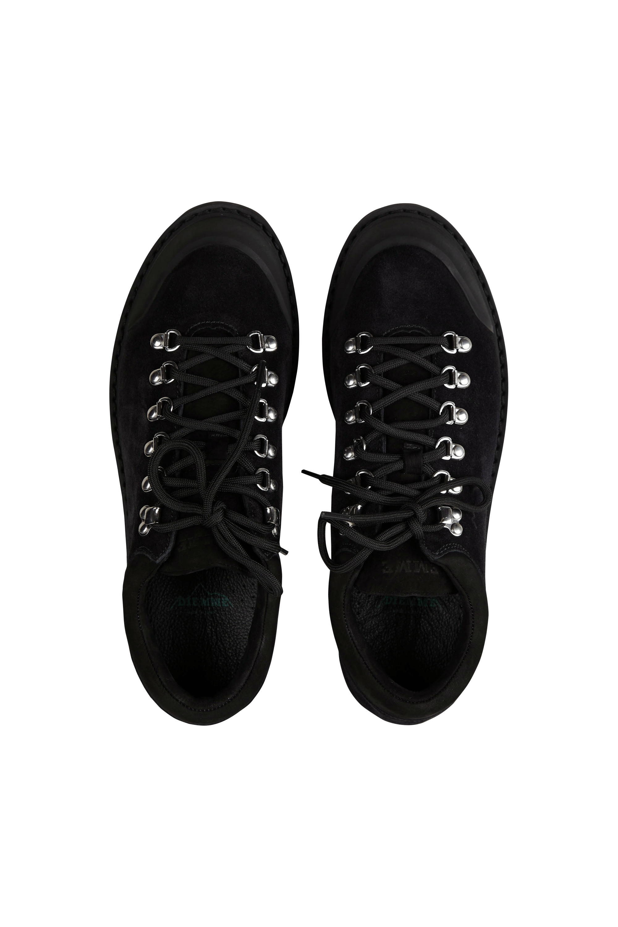 Heeled leather mid-calf boots | Black DIEMME Men