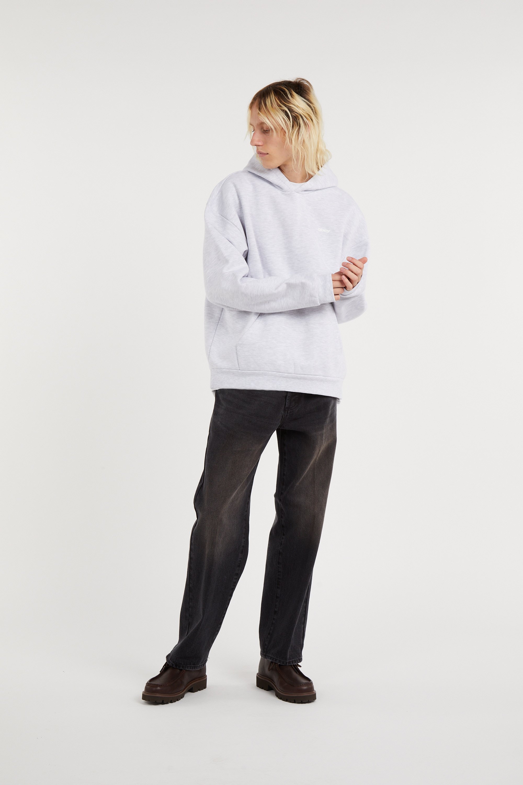 Tommy Badge Sweatshirt | Grey OBEY Men