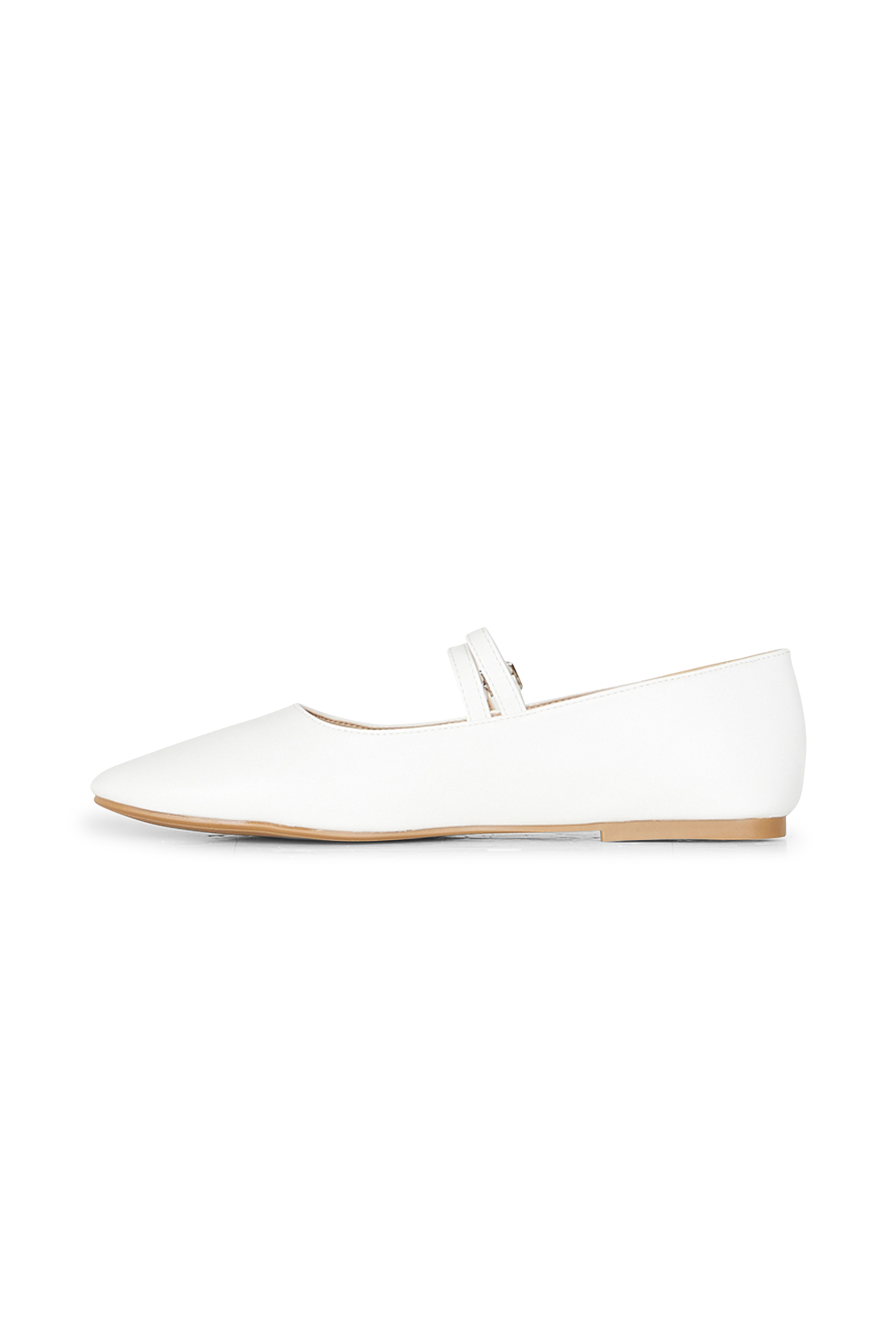 Ballet flats White