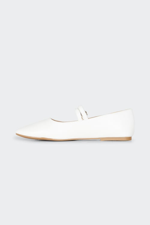 VANESSA WU Ballerines Blanc
