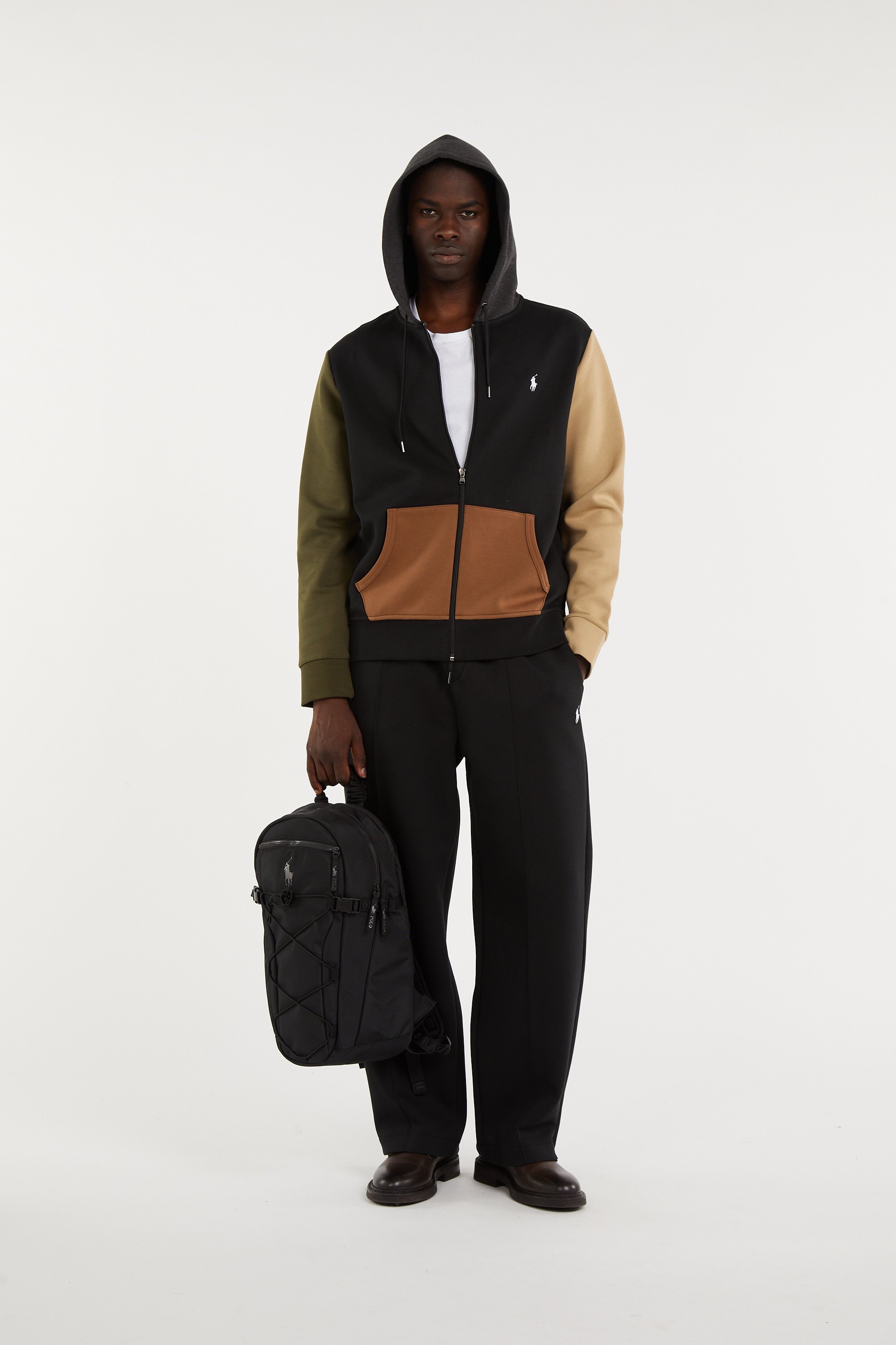 Canvas backpack | Black POLO RALPH LAUREN Men
