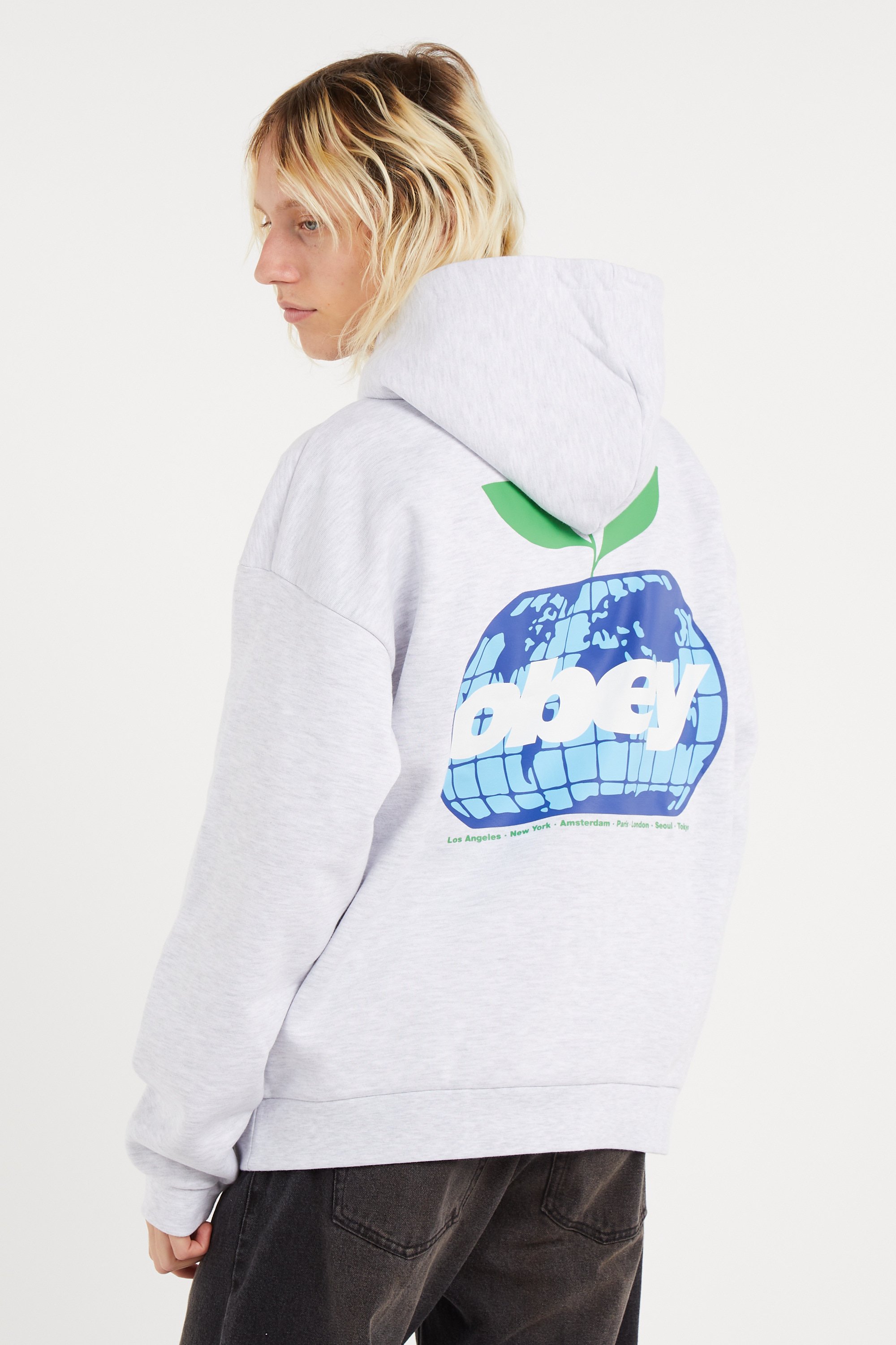 Tommy Badge Sweatshirt | Grey OBEY Men