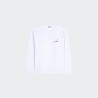 Sweatshirt AMERICAN SCRIPT Gris
