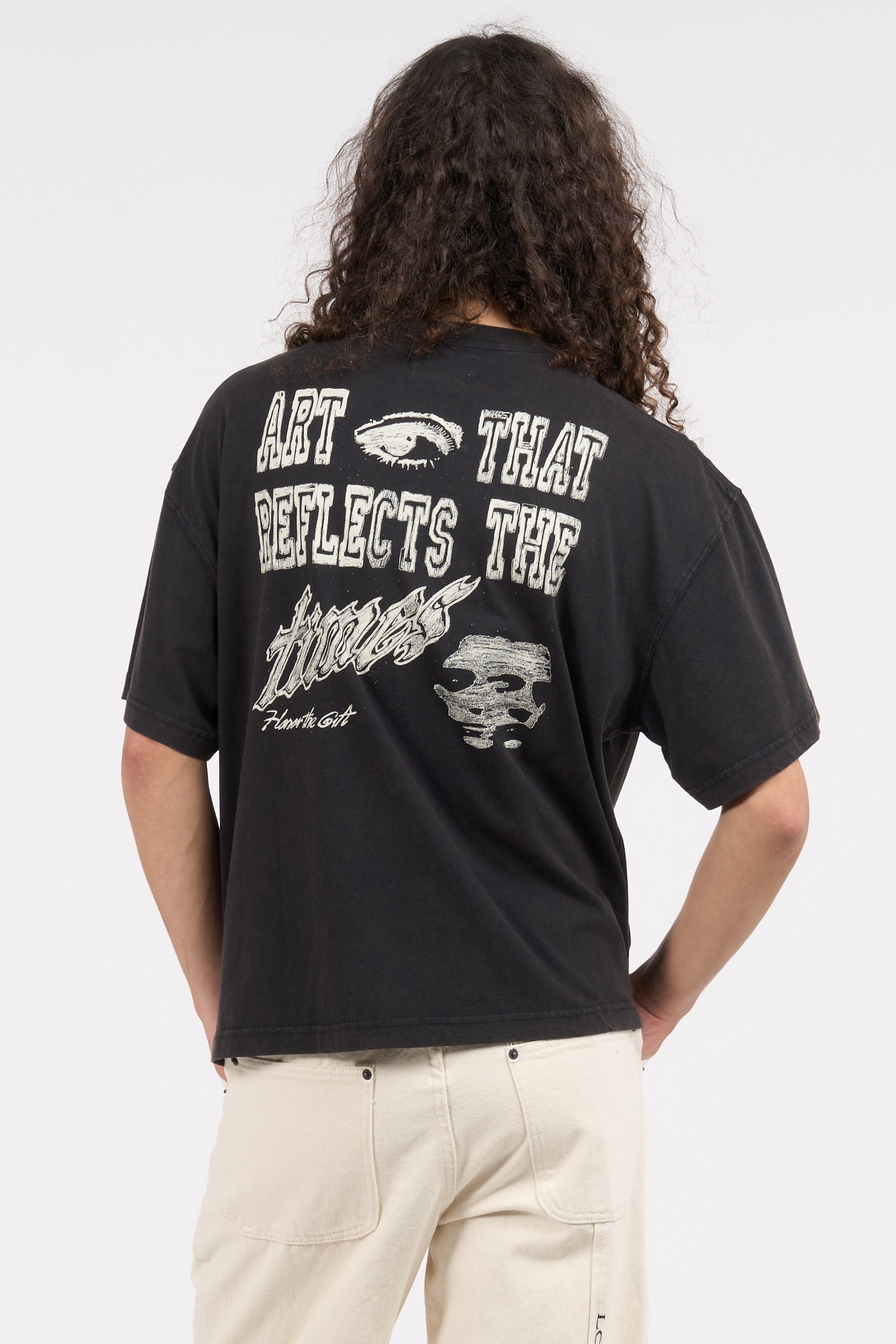 T-shirt | Noir by HONOR THE GIFT T-shirt Noir