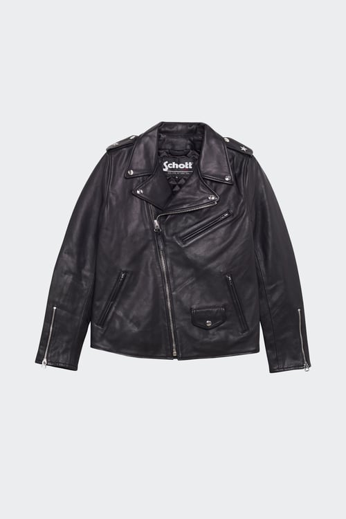 SCHOTT Veste Noir