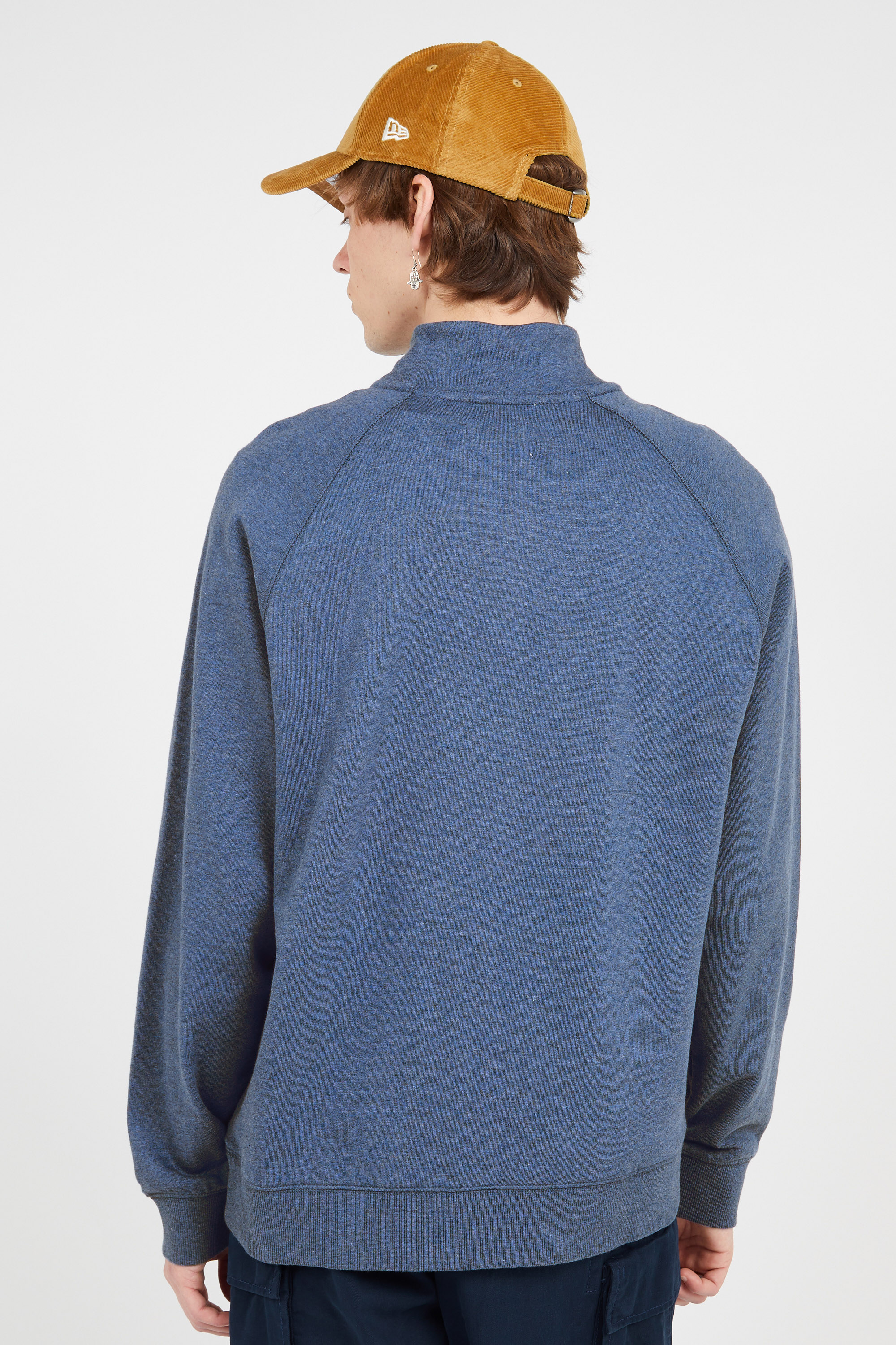 Slim-fit zip-up tracksuit top  Blue