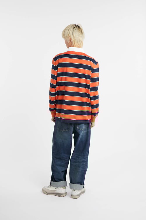 TOMMY JEANS Polo shirt Orange