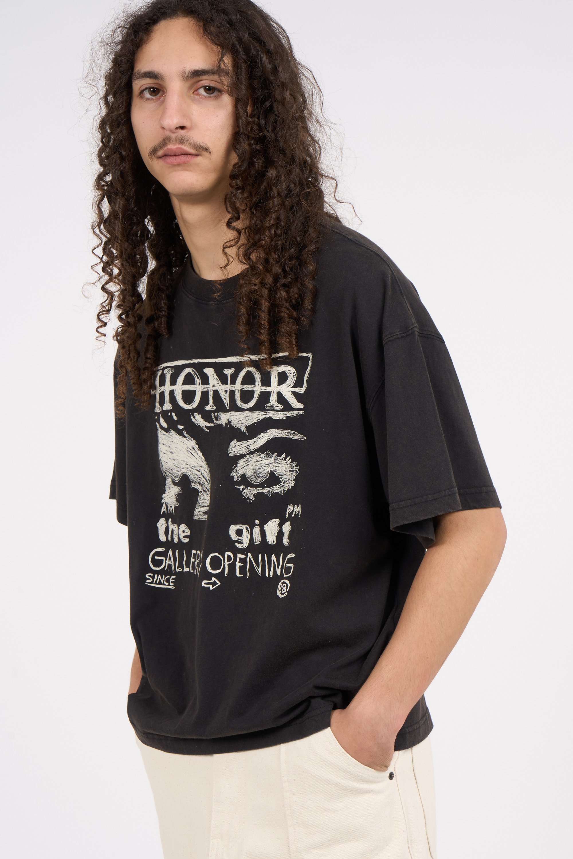 T-shirt | Noir by HONOR THE GIFT T-shirt Noir