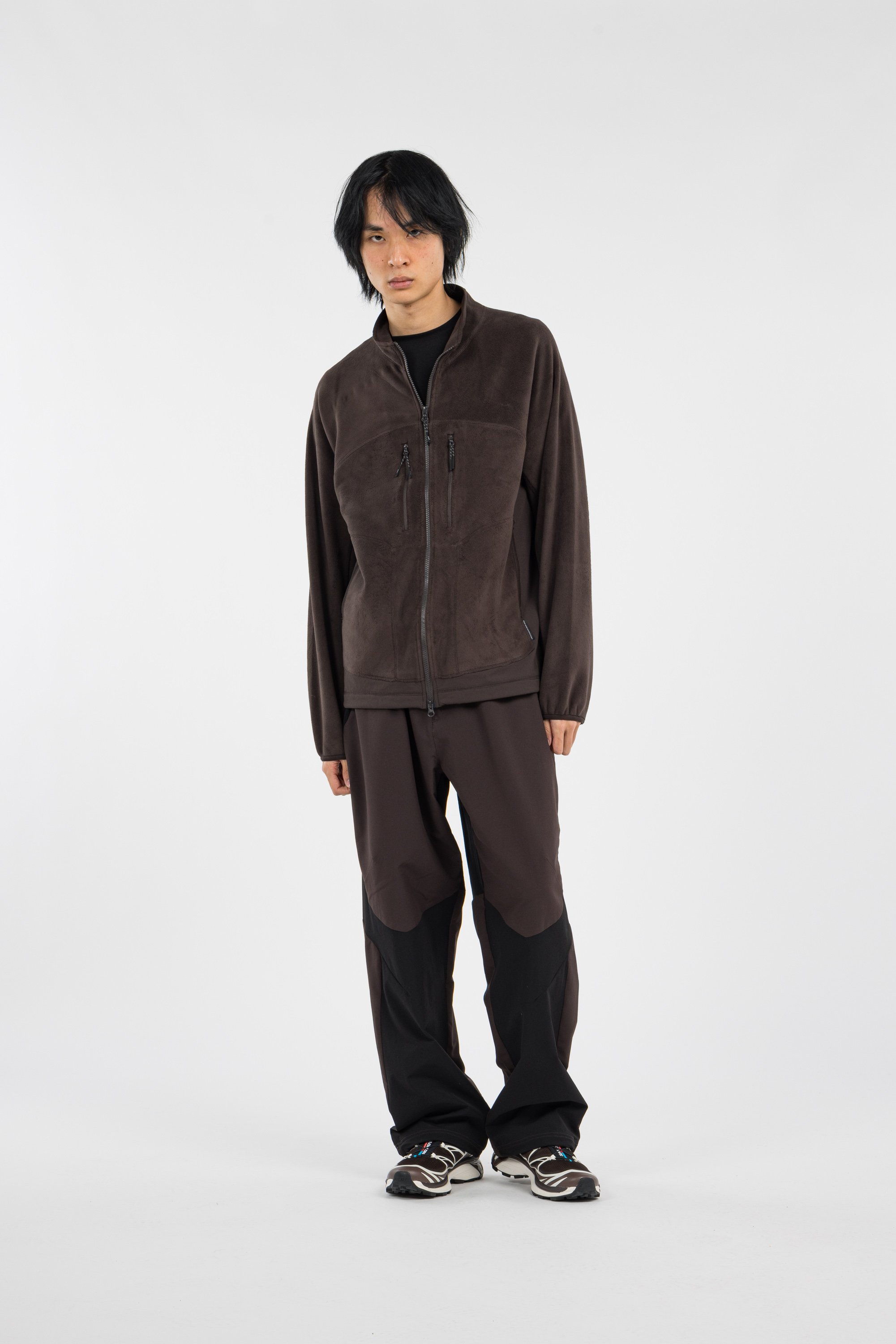 Fleece PURPLE MOUNTAIN OBSERVATORY Brown