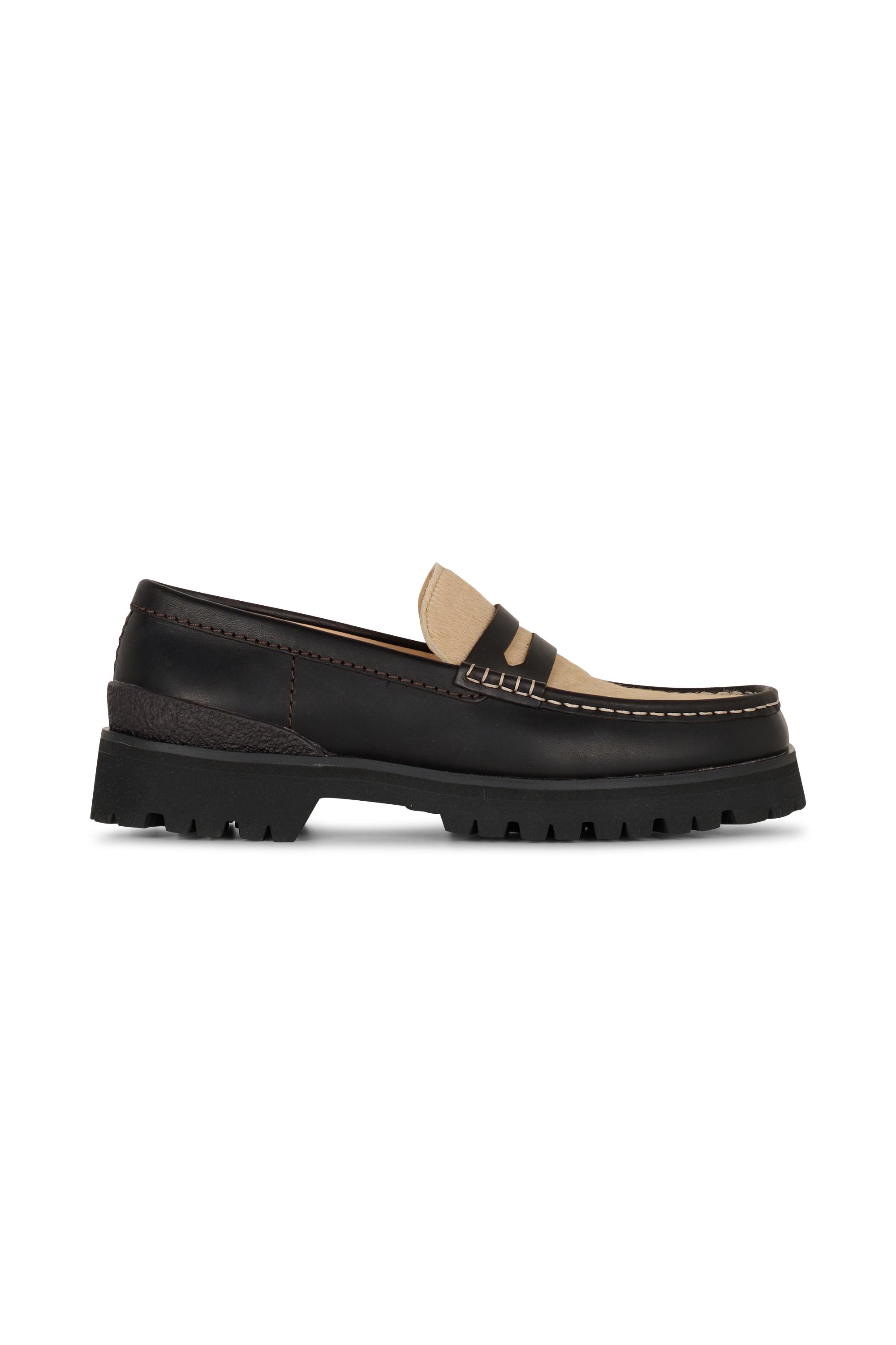 Mocassins en cuir CLARKS ORIGINALS Marron