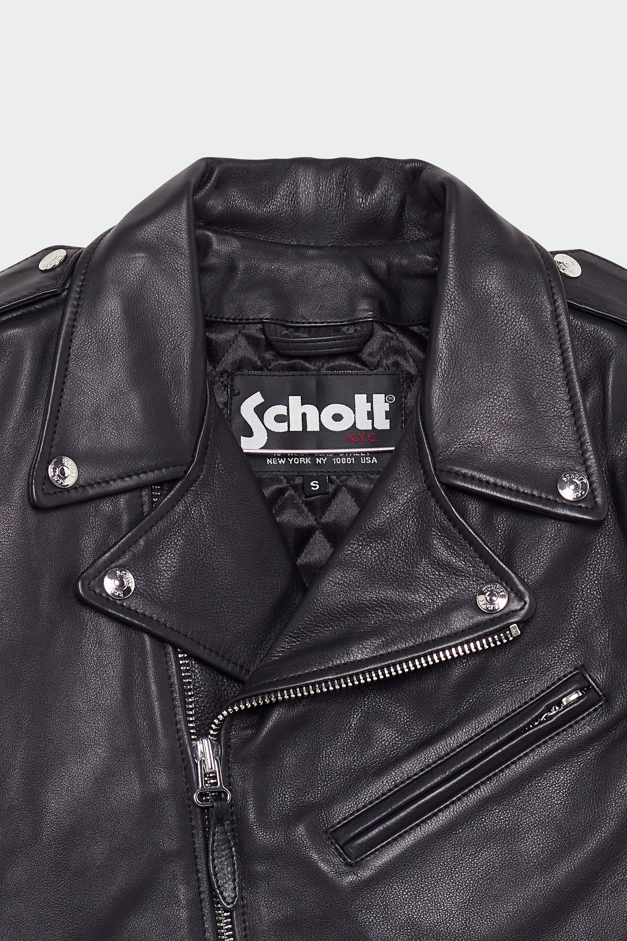 Jacket | Black by SCHOTT Jacket Black