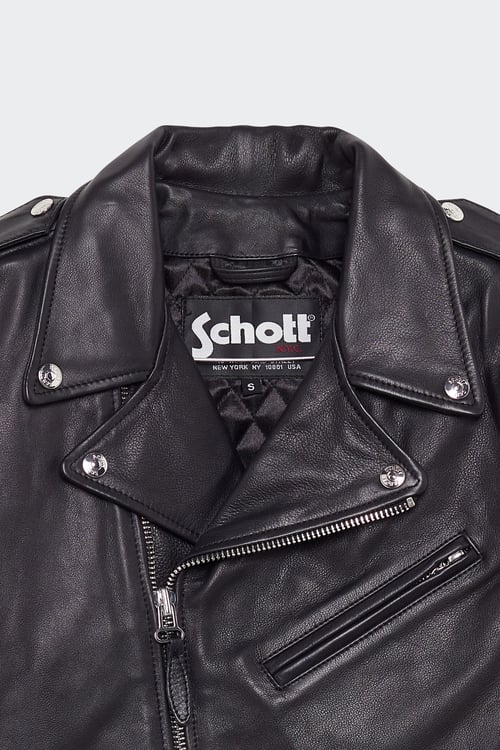 SCHOTT Veste Noir