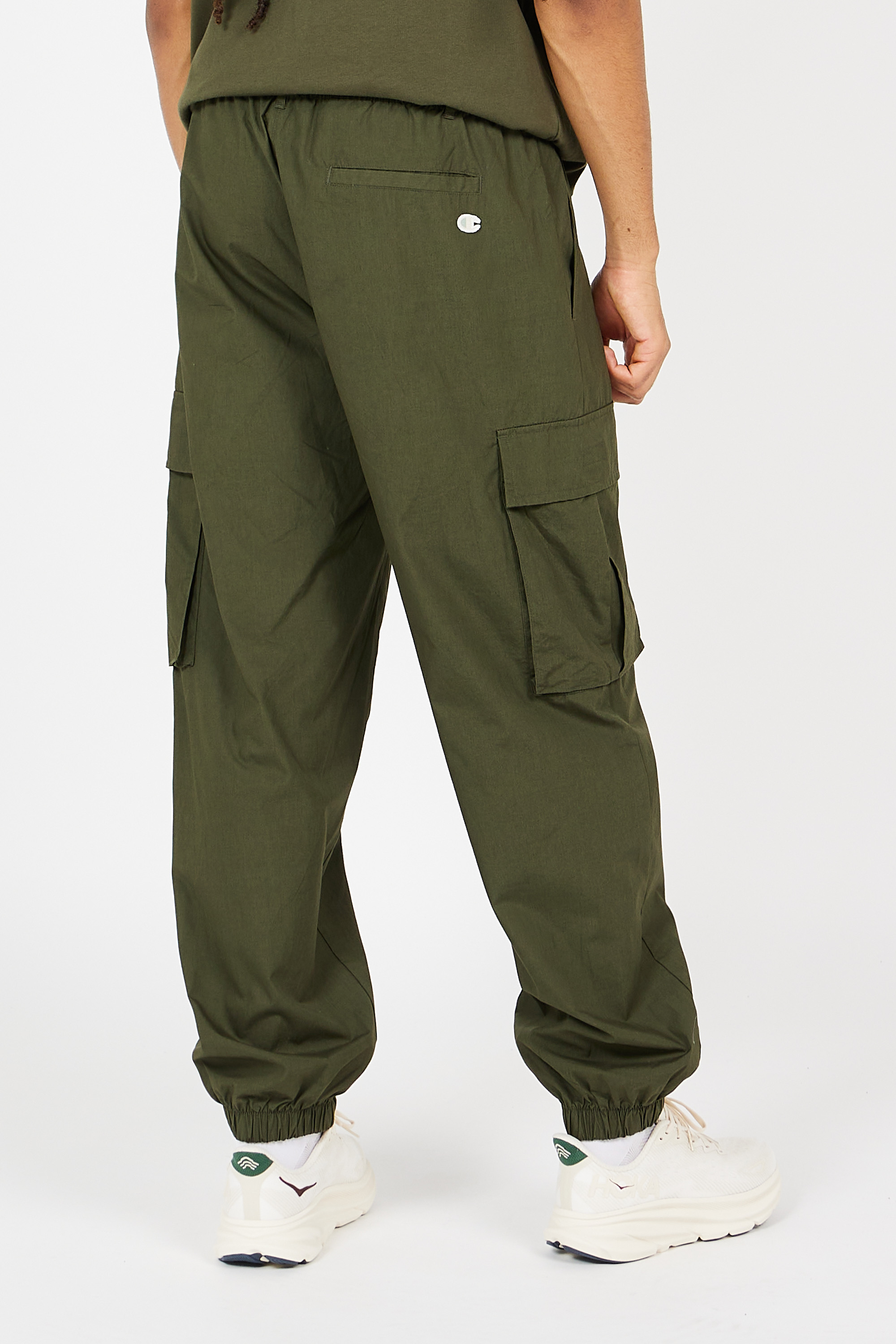 Pantalon cargo Vert