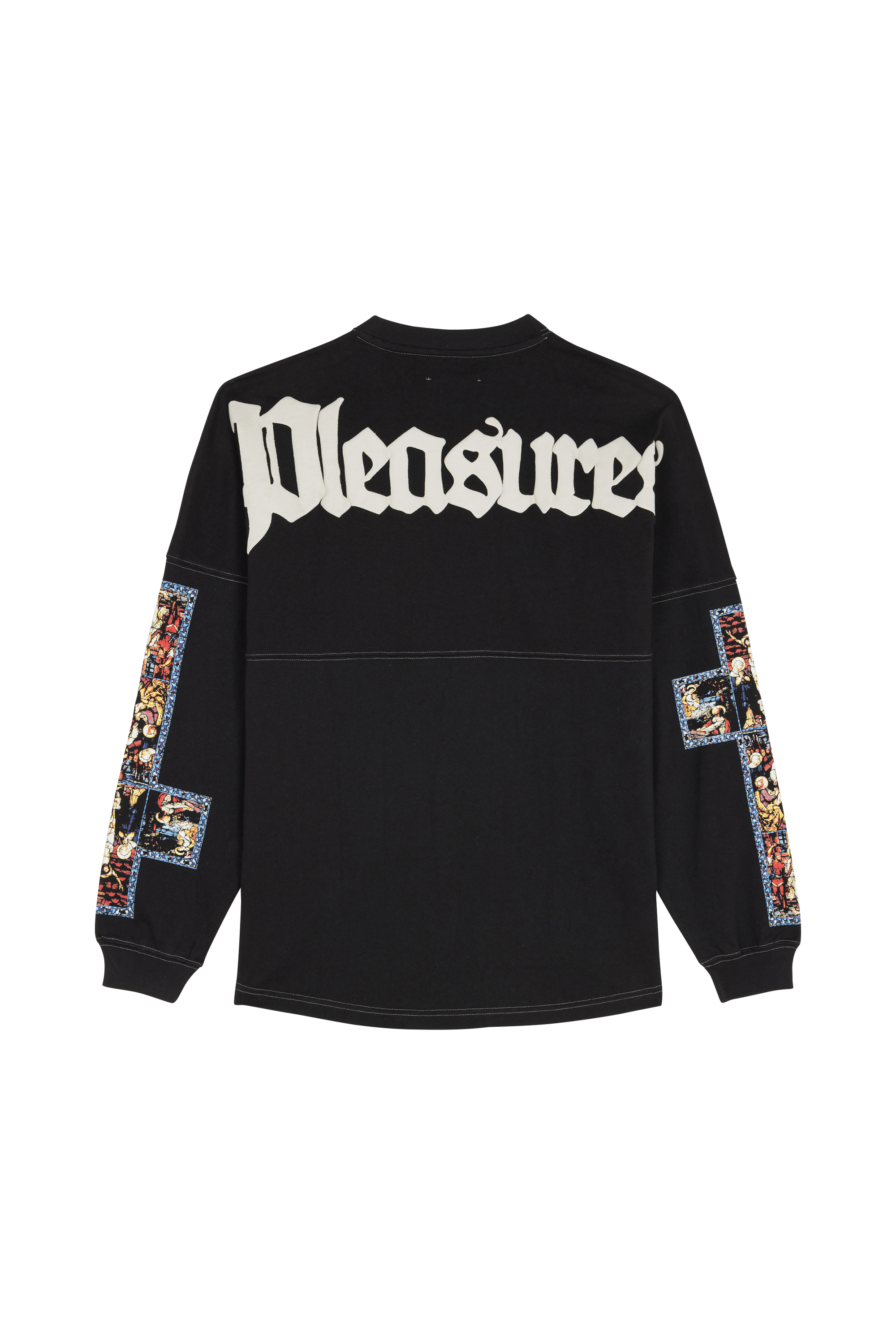 Oversized cotton sweatshirt Black