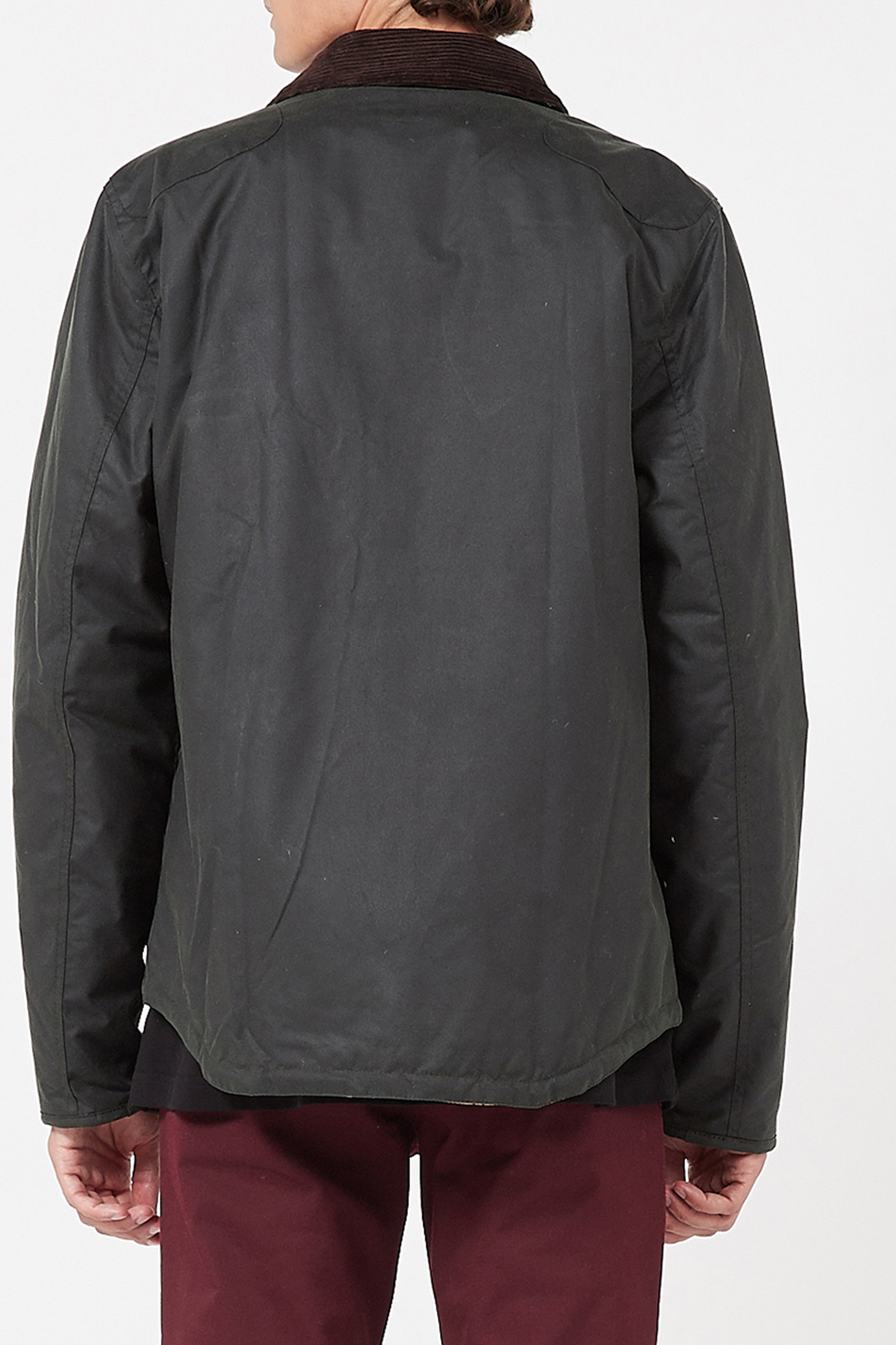 Waxed cotton jacket | Green BARBOUR Men
