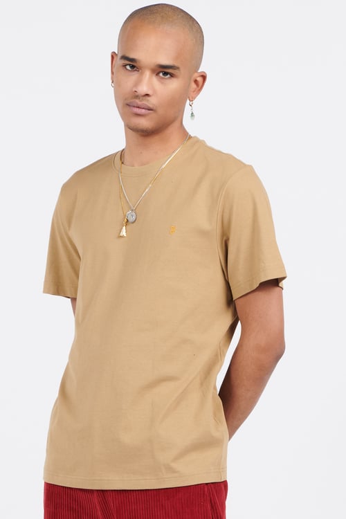 FARAH T-shirt Beige