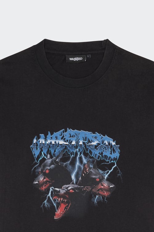 WASTED T-shirt Noir