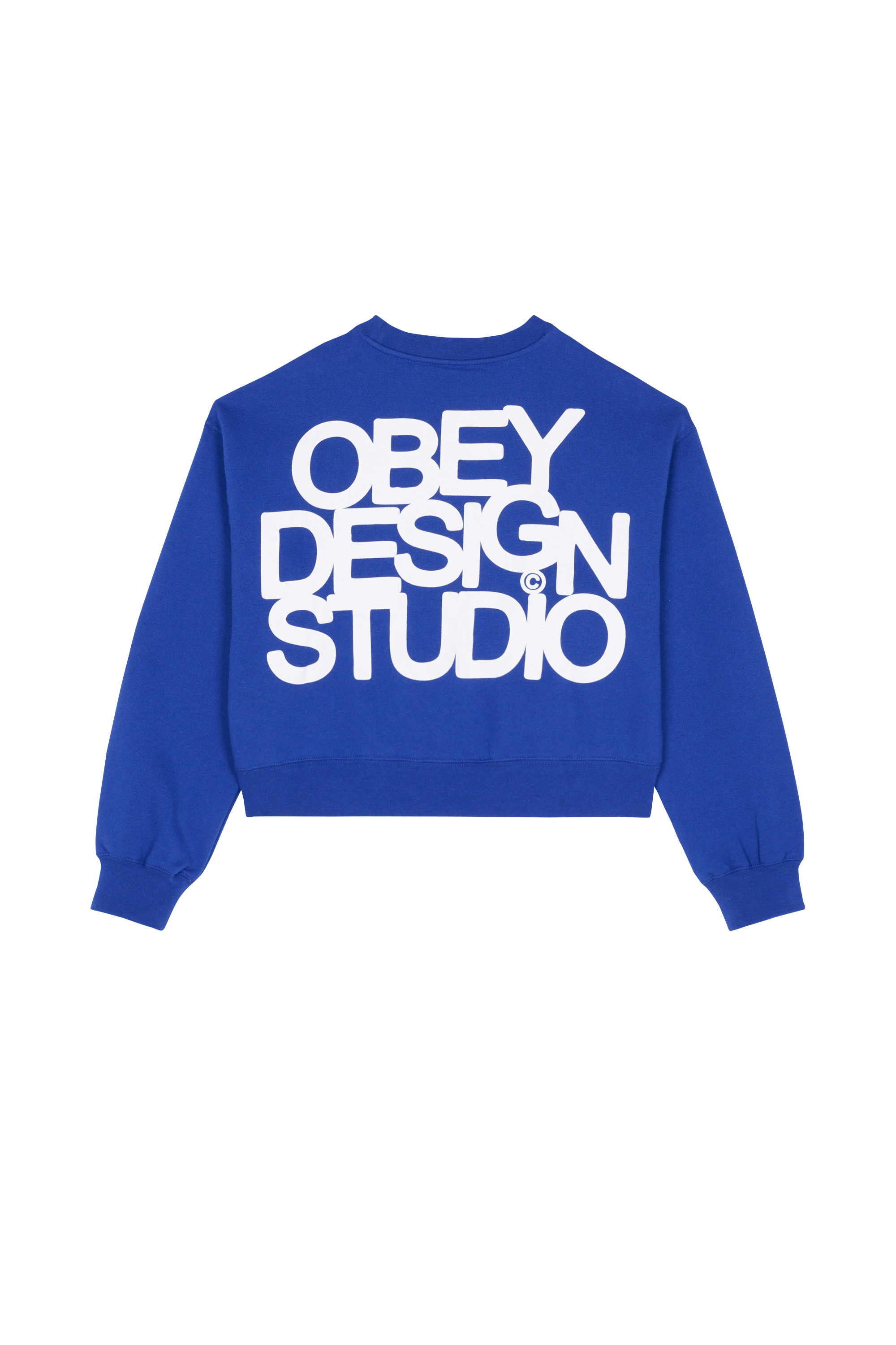 Tommy badge sweatshirt | Blue OBEY Women