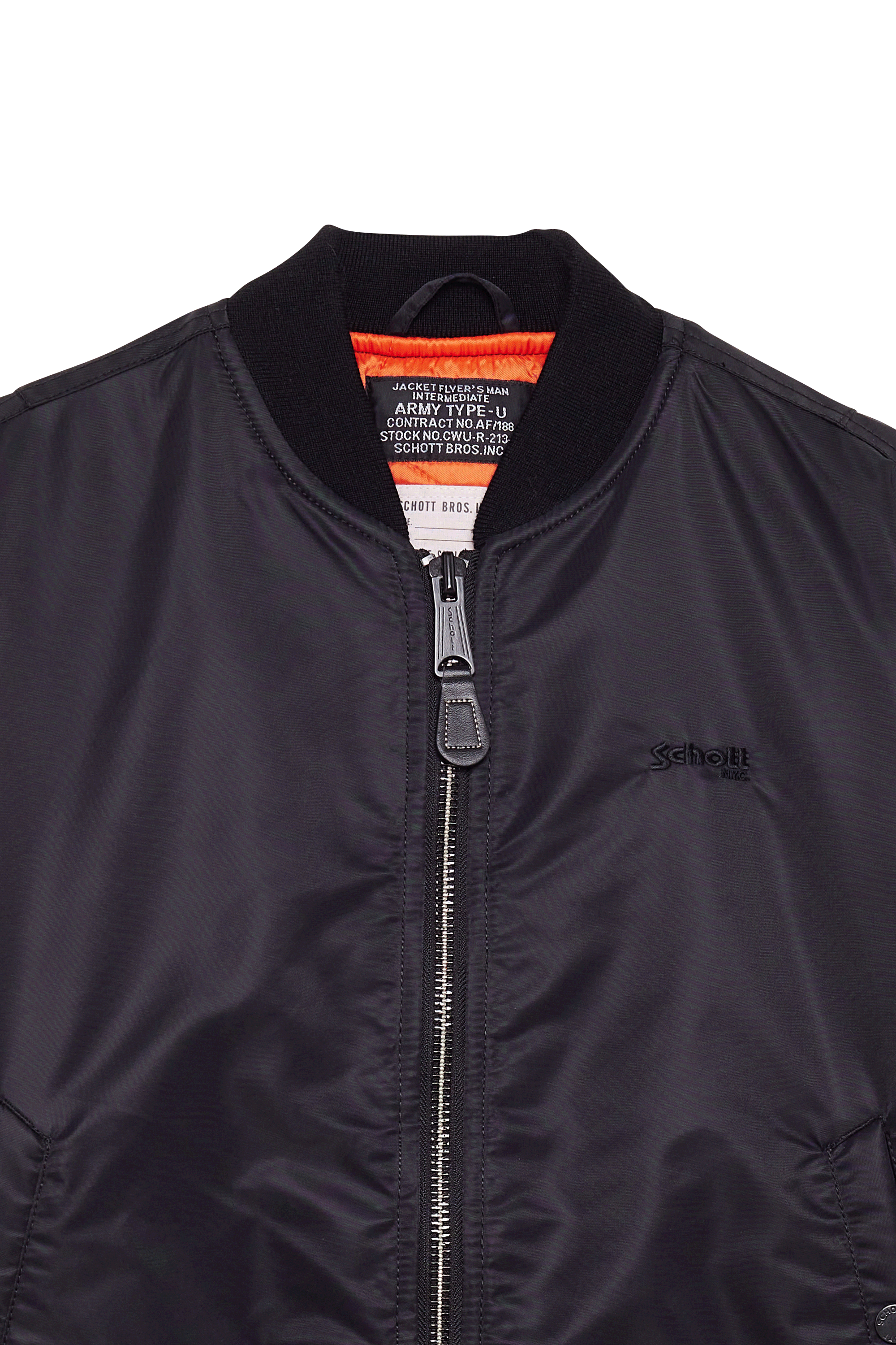 Bomber SCHOTT Noir