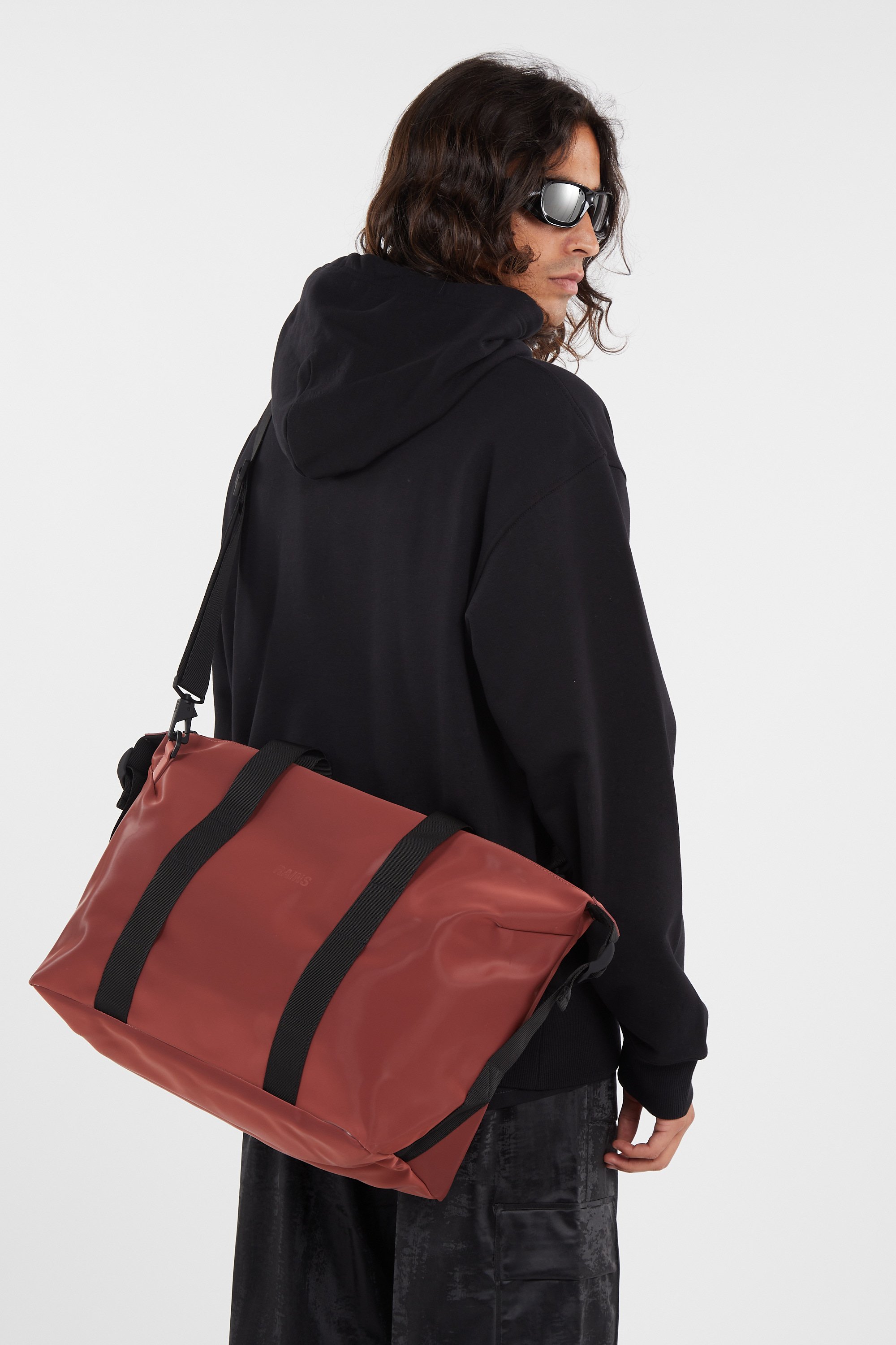sac de voyage RAINS Rouge