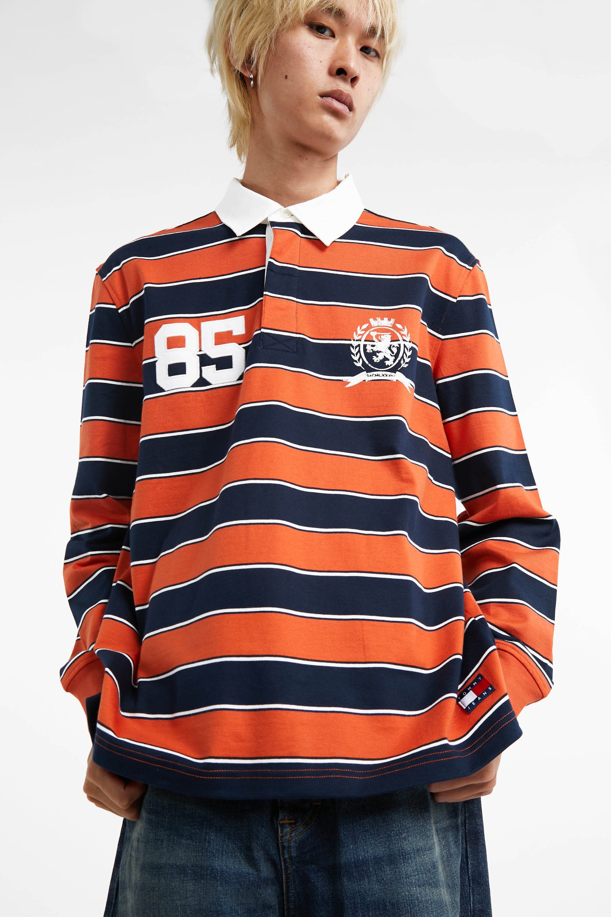 Polo shirt | Orange by TOMMY JEANS Polo shirt Orange