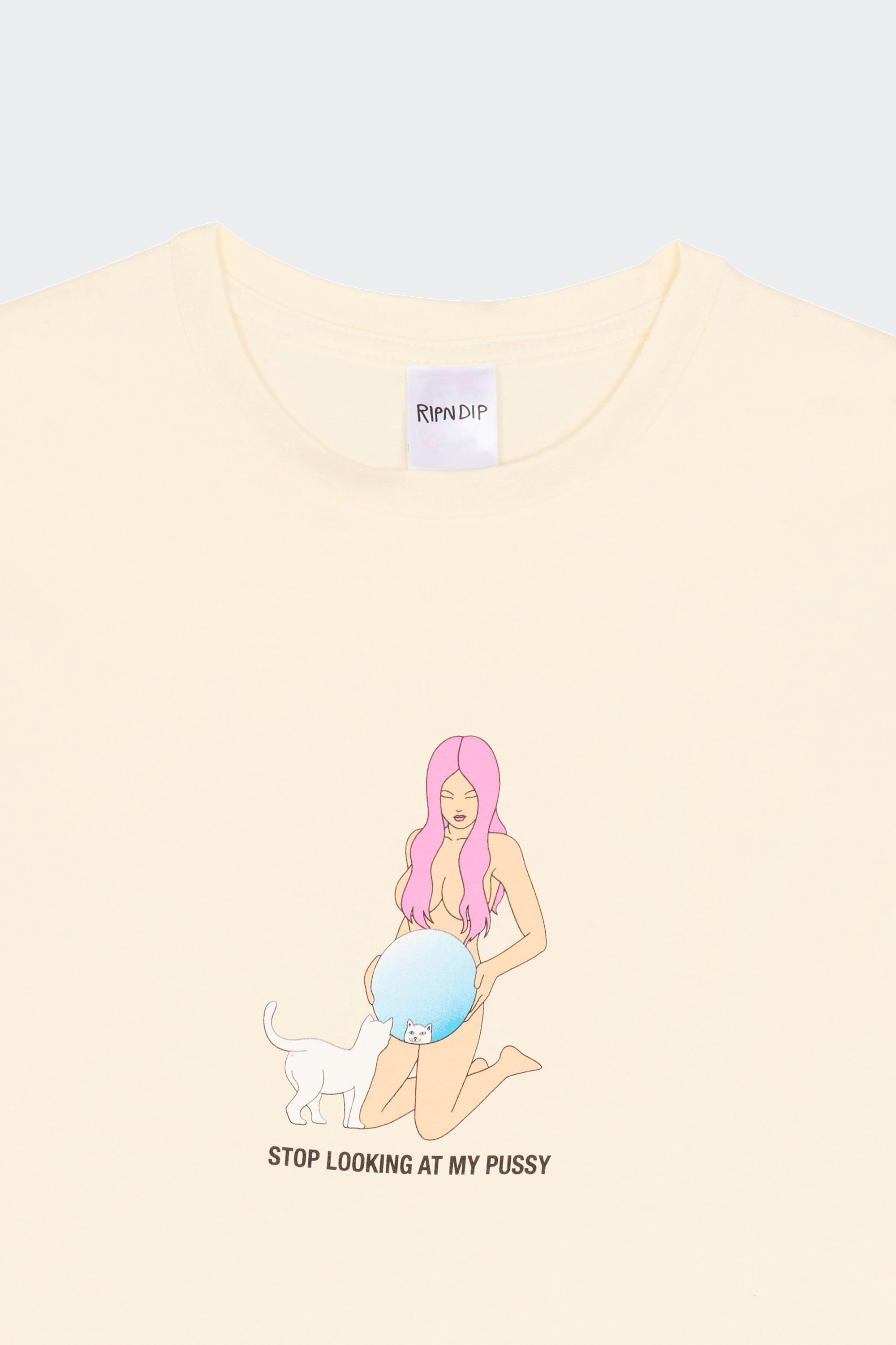 T-shirt | Beige by RIPNDIP T-shirt Beige