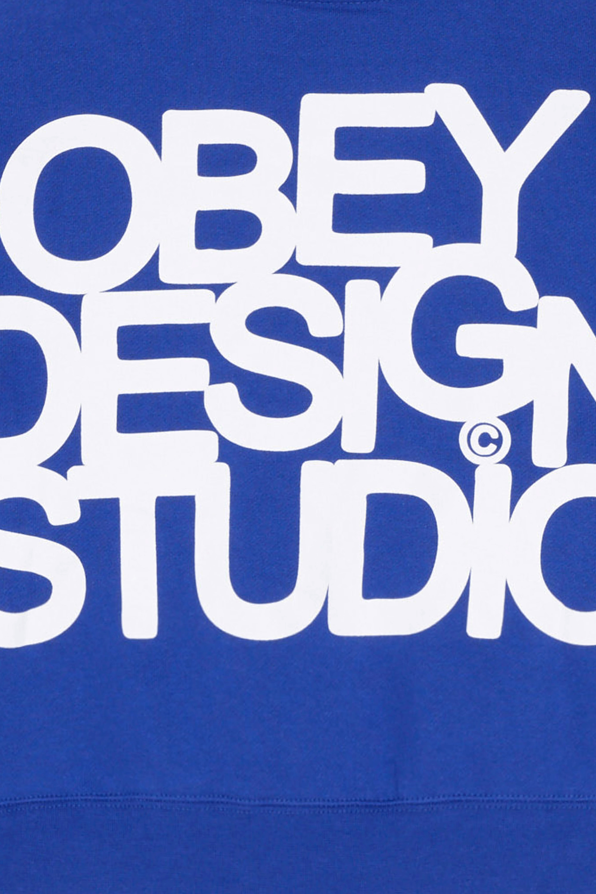 Tommy badge sweatshirt | Blue OBEY Women