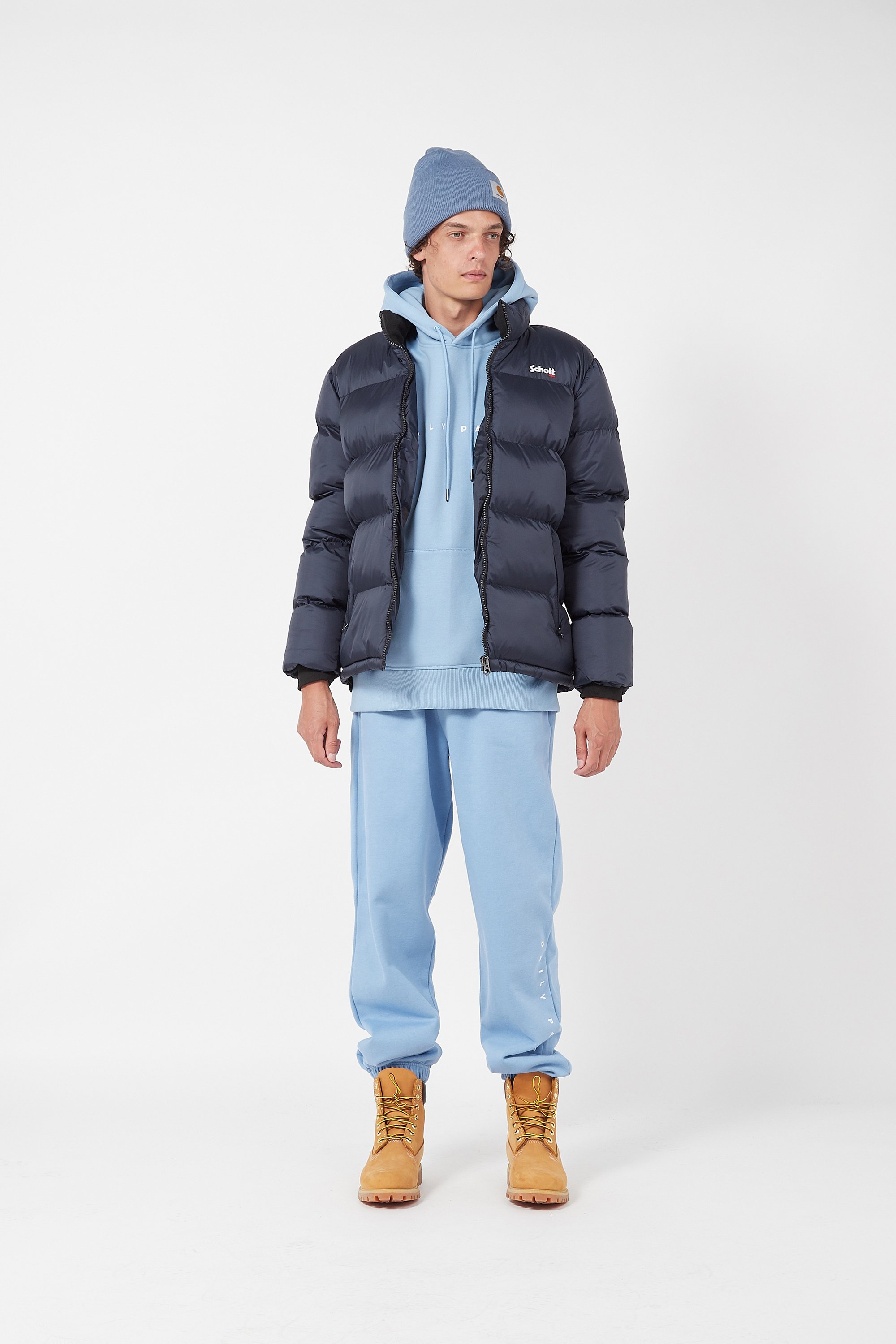 Doudoune SCHOTT Bleu