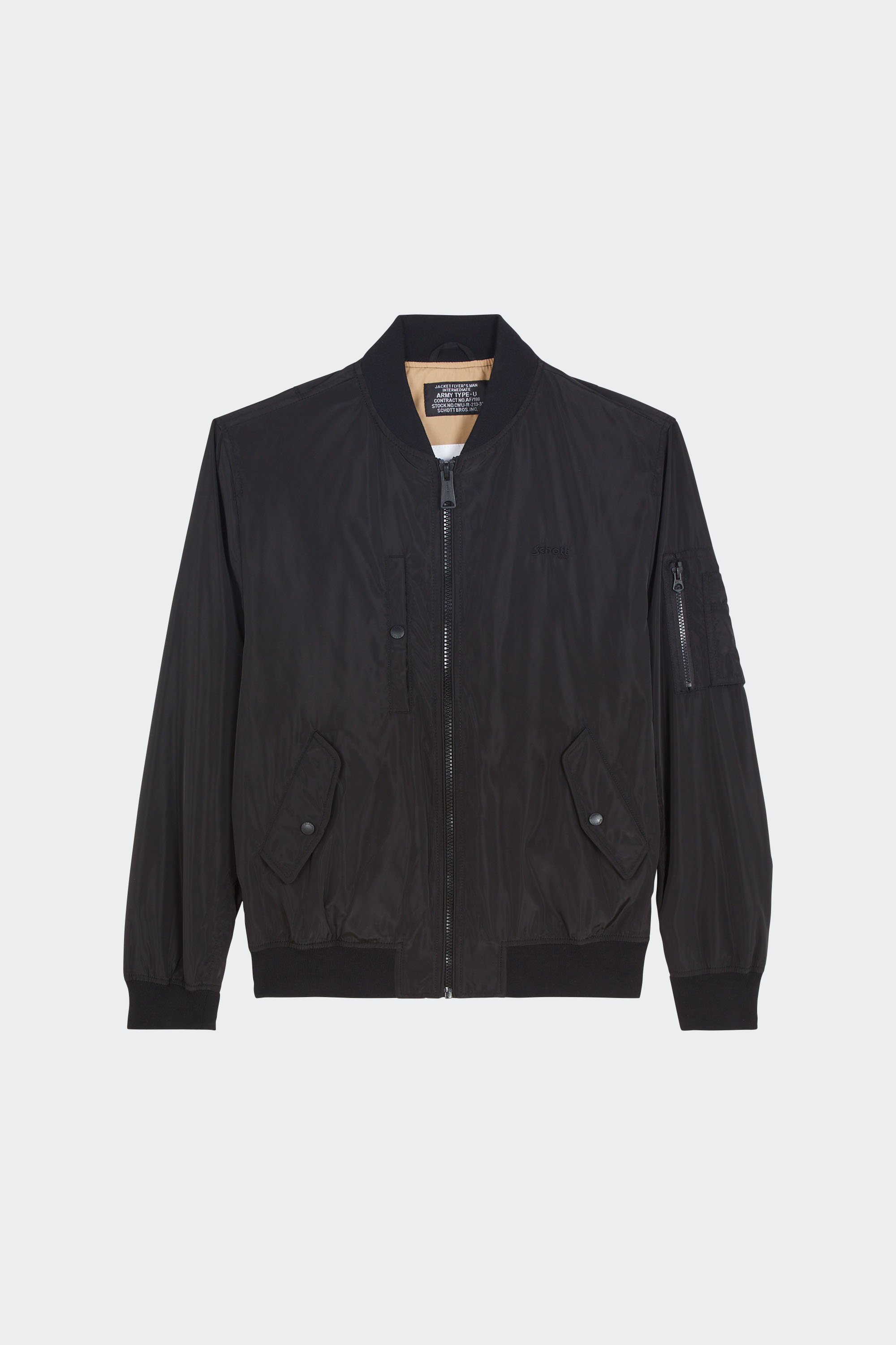 Bomber | Black by SCHOTT Bomber Black