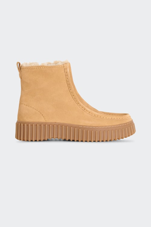 CLARKS ORIGINALS Bottines Beige