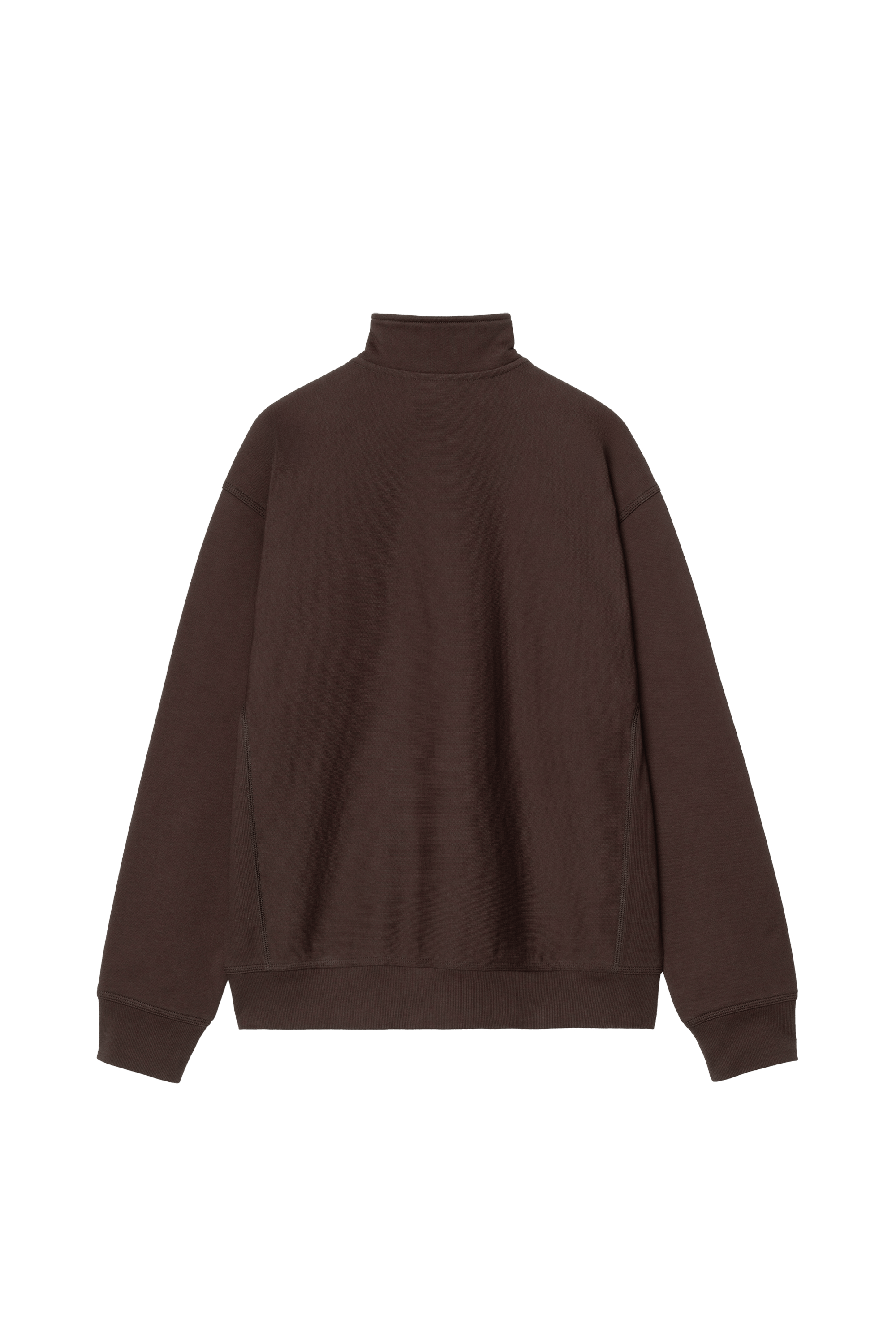 Slim-fit zip-up tracksuit top  Brown