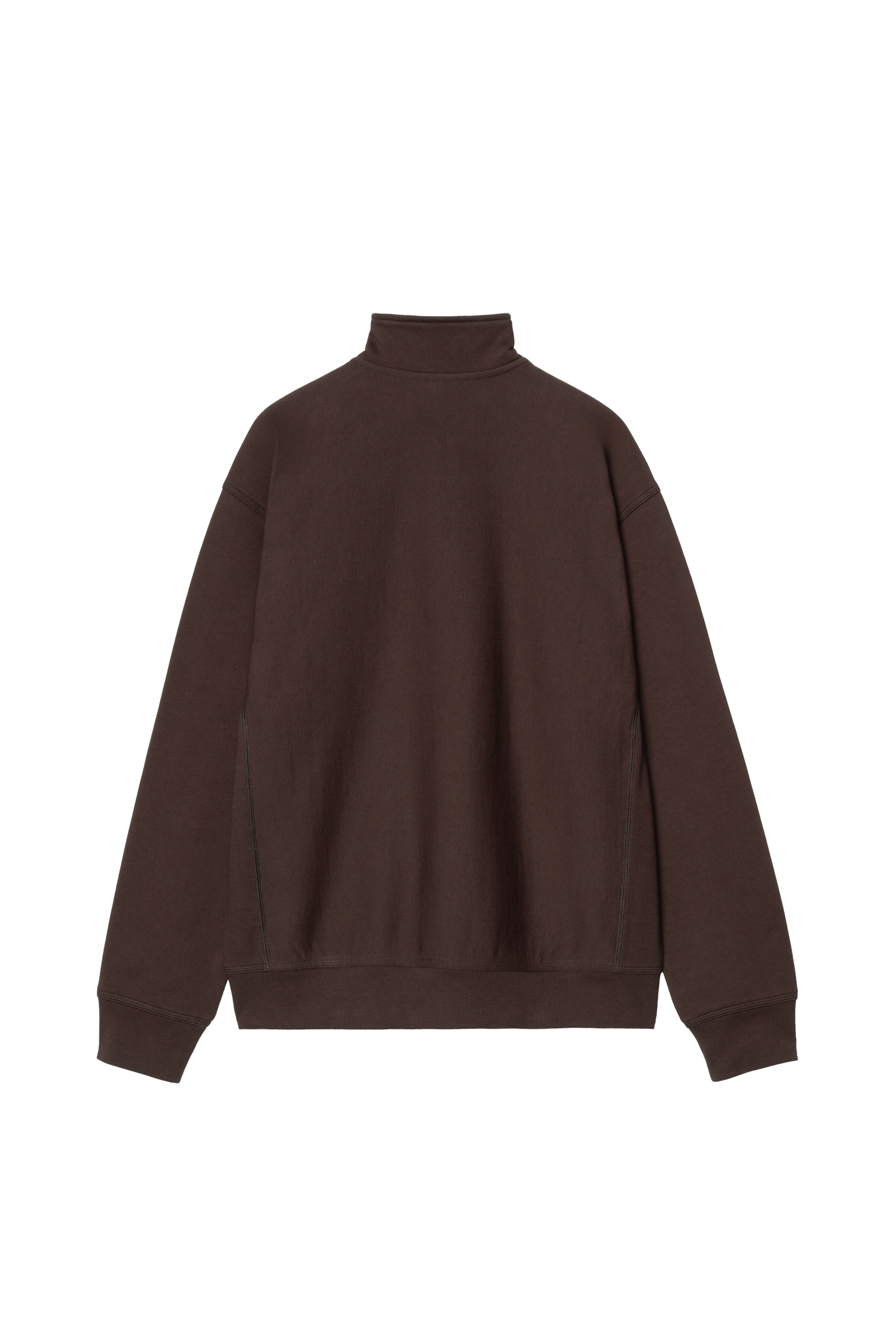 Slim-fit zip-up tracksuit top  Brown