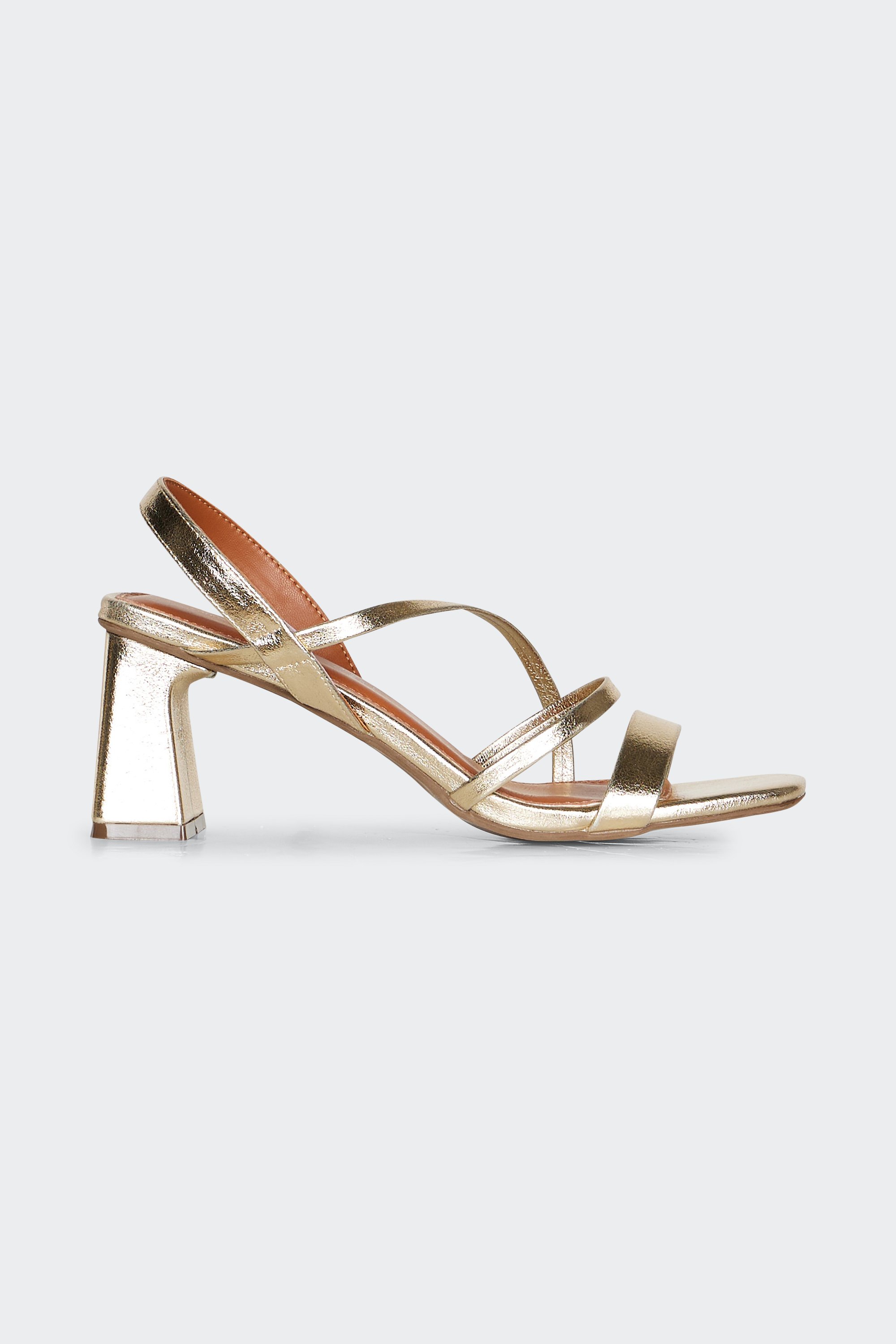 Heeled sandals | Yellow by VANESSA WU Heeled sandals Yellow
