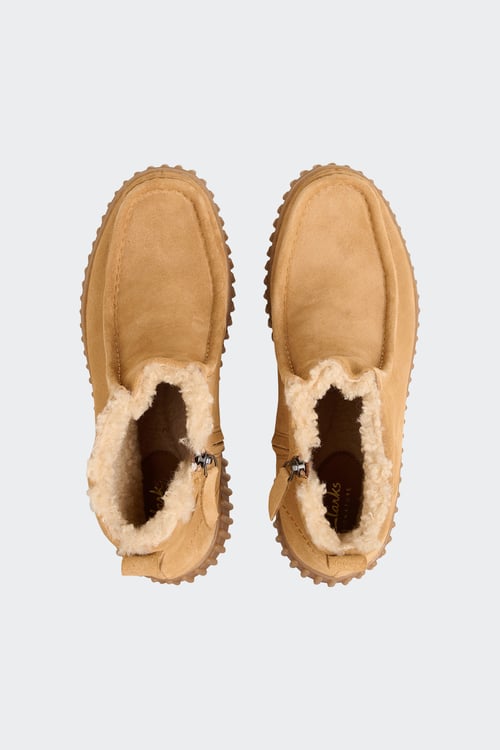 CLARKS ORIGINALS Bottines Beige