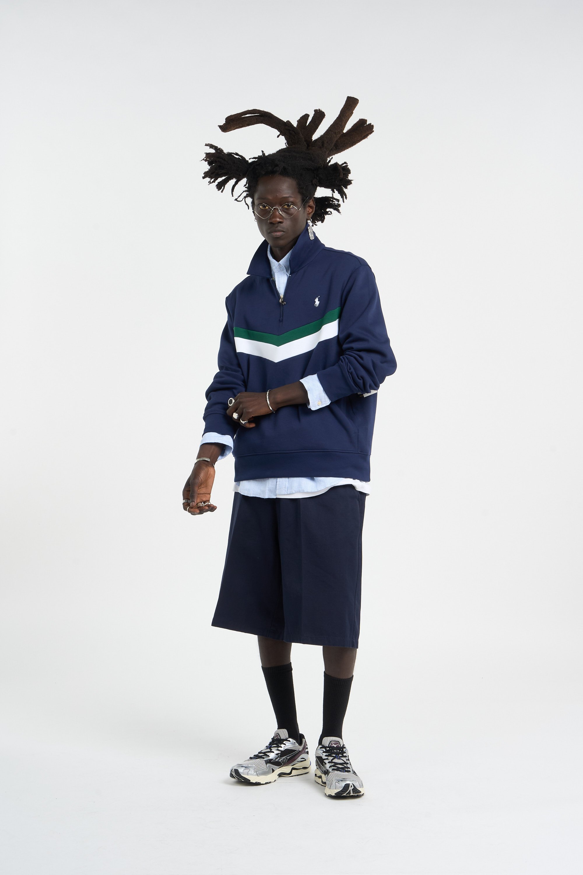 Sweat zippé POLO RALPH LAUREN Bleu