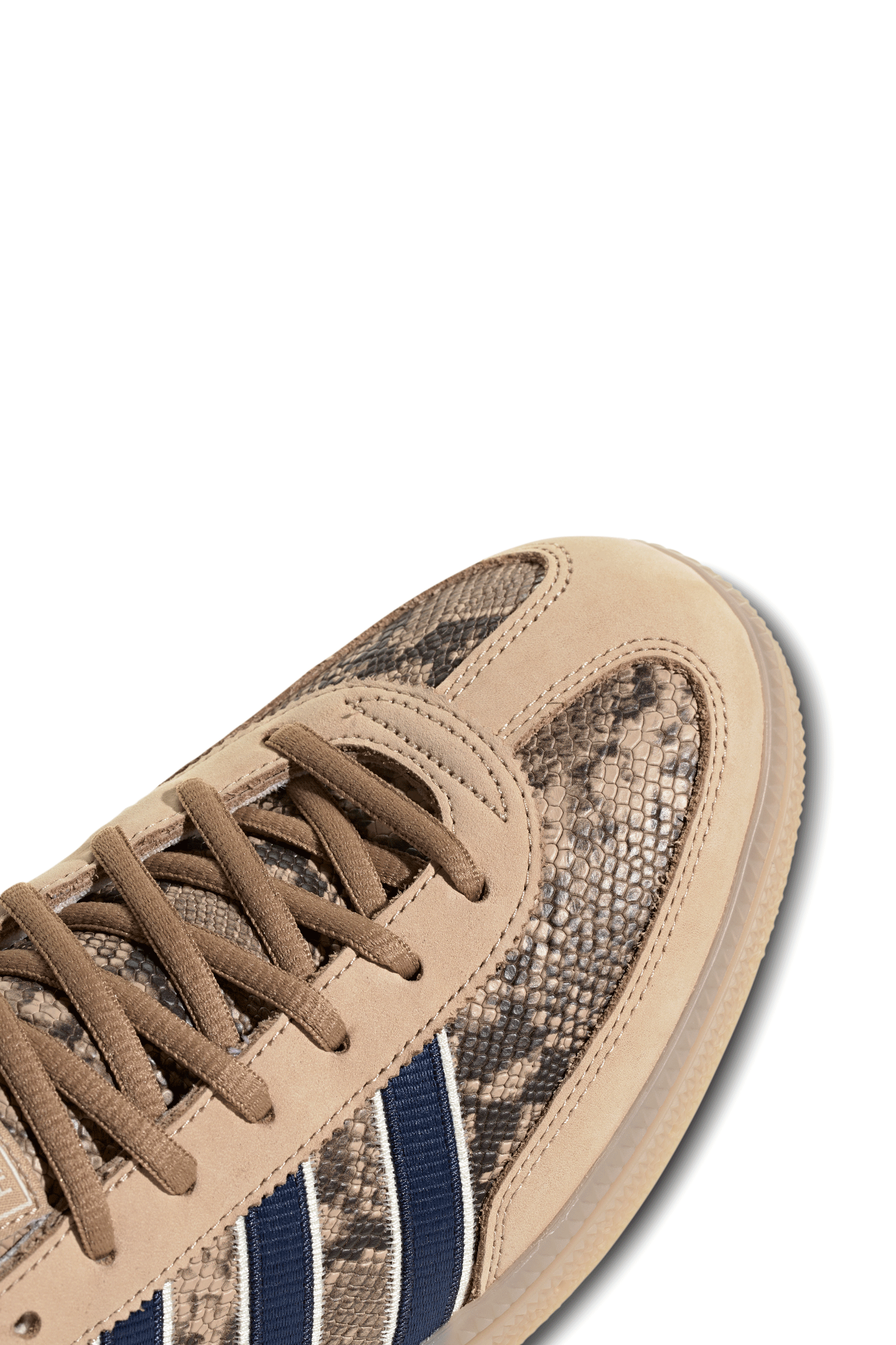 Men?s Storm 96 LO fabric and leather sneakers | Beige ADIDAS Men