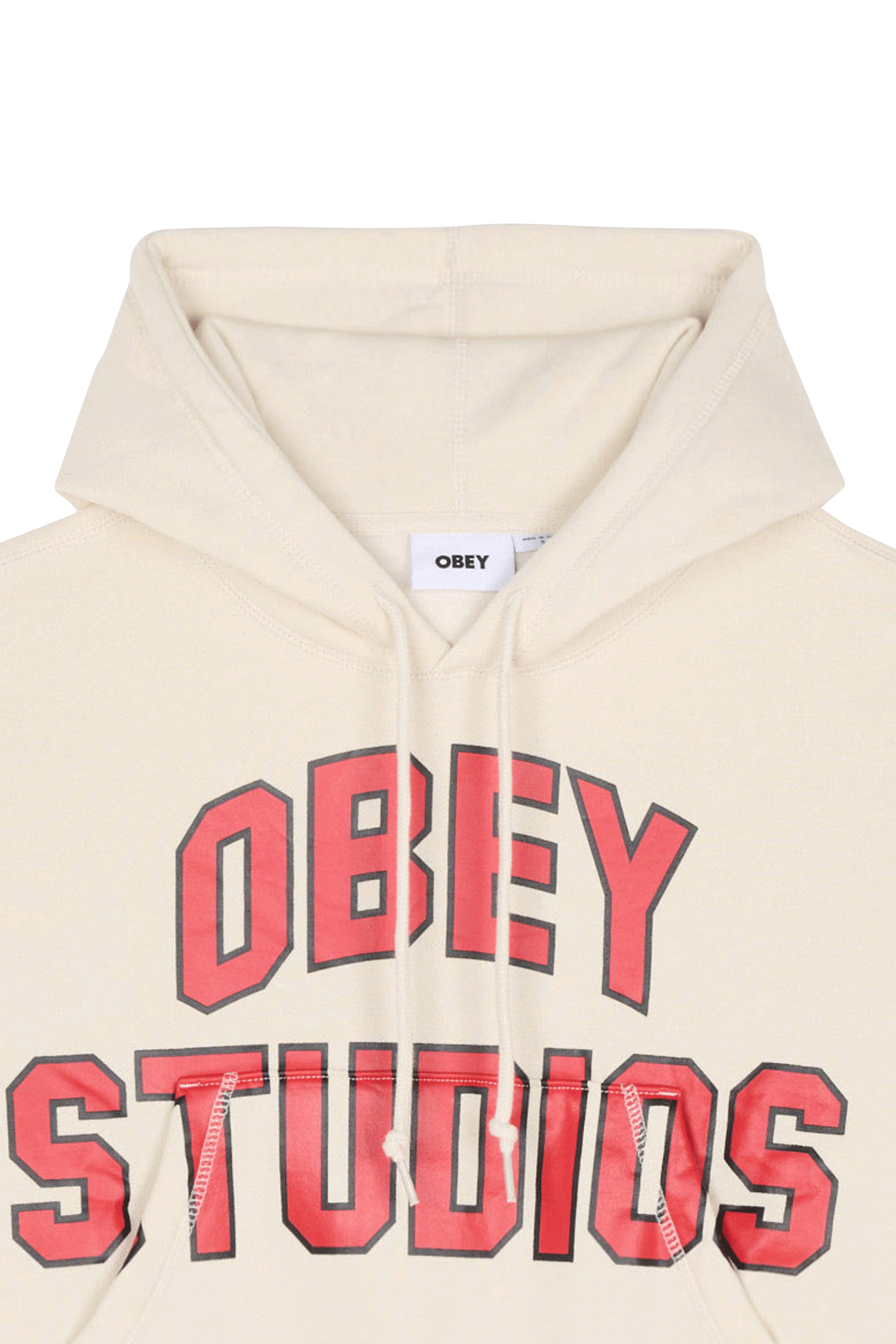 Tommy badge sweatshirt | Beige OBEY Women
