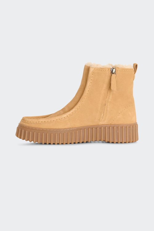 CLARKS ORIGINALS Bottines Beige